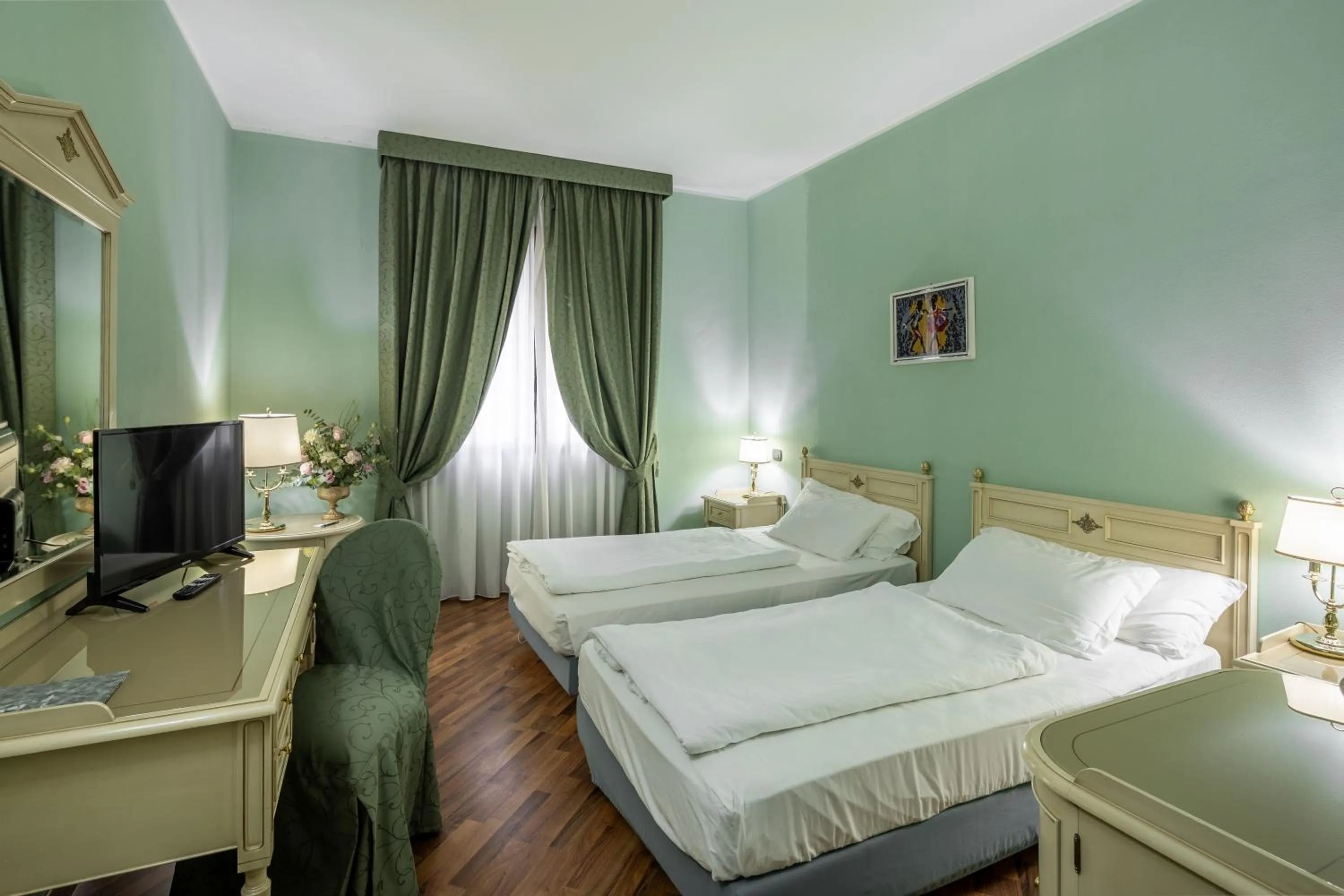 Bed in Hotel Lucrezia Borgia