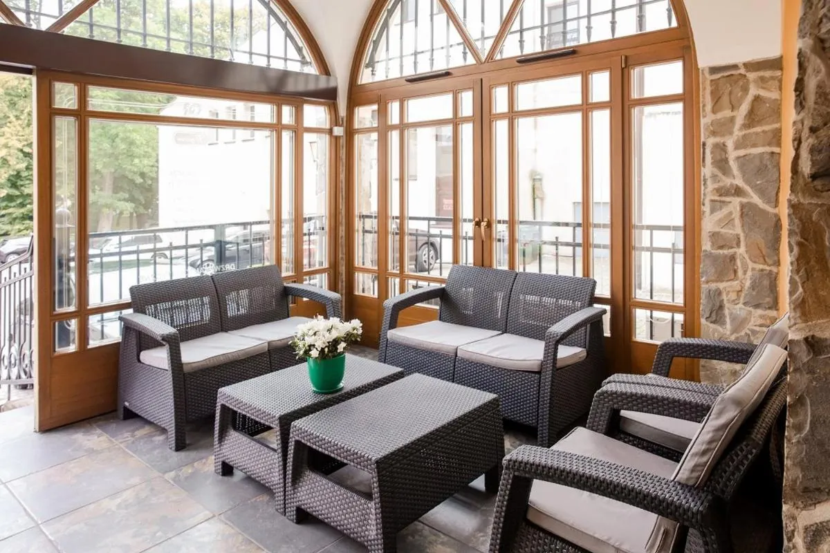 Patio in Hotel Hubertus Rzeszów