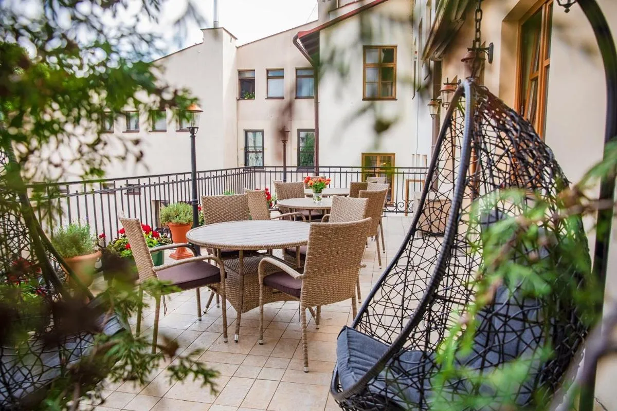 Balcony/Terrace in Hotel Hubertus Rzeszów