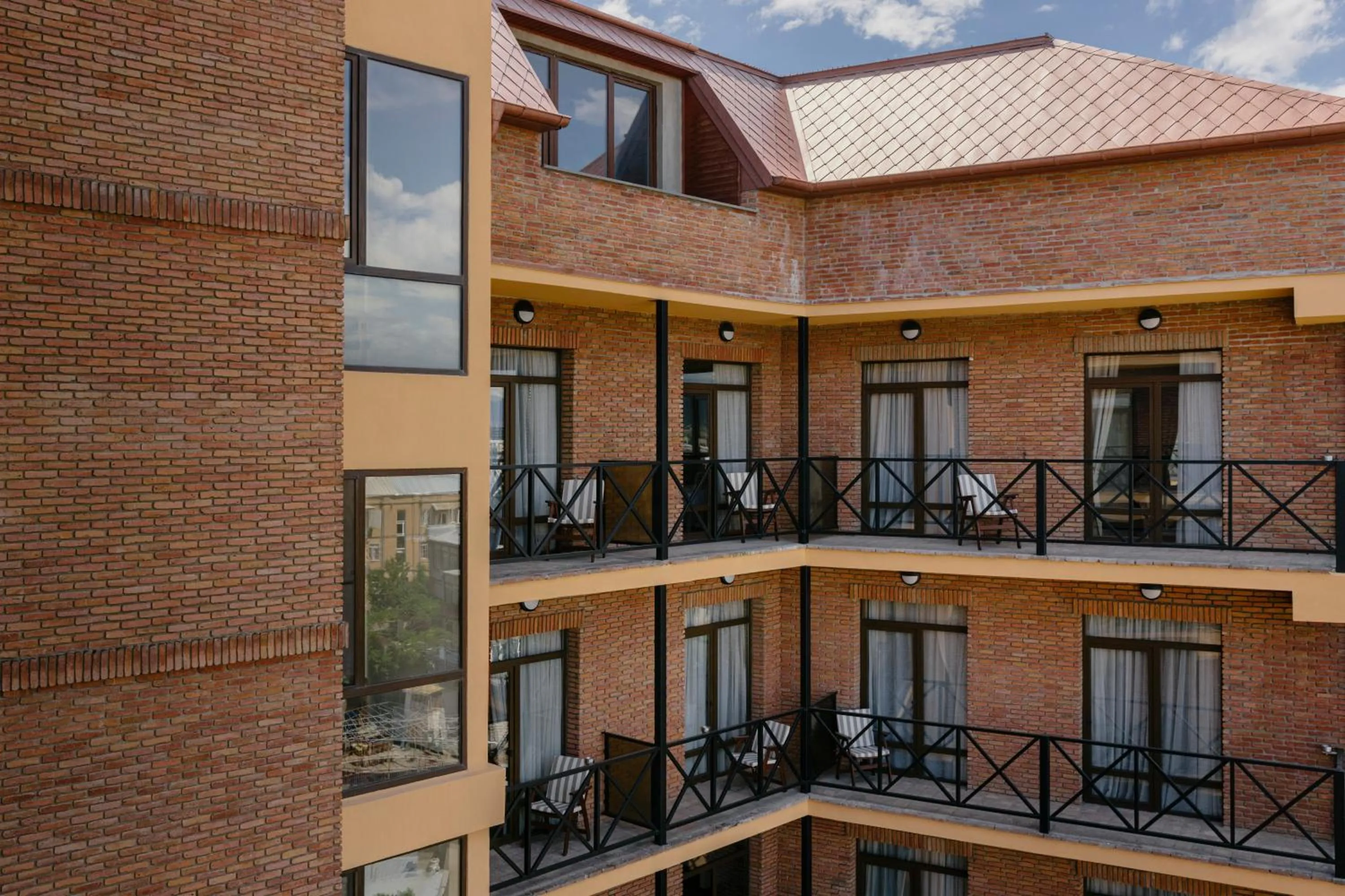 Property building in GINGER Hotel