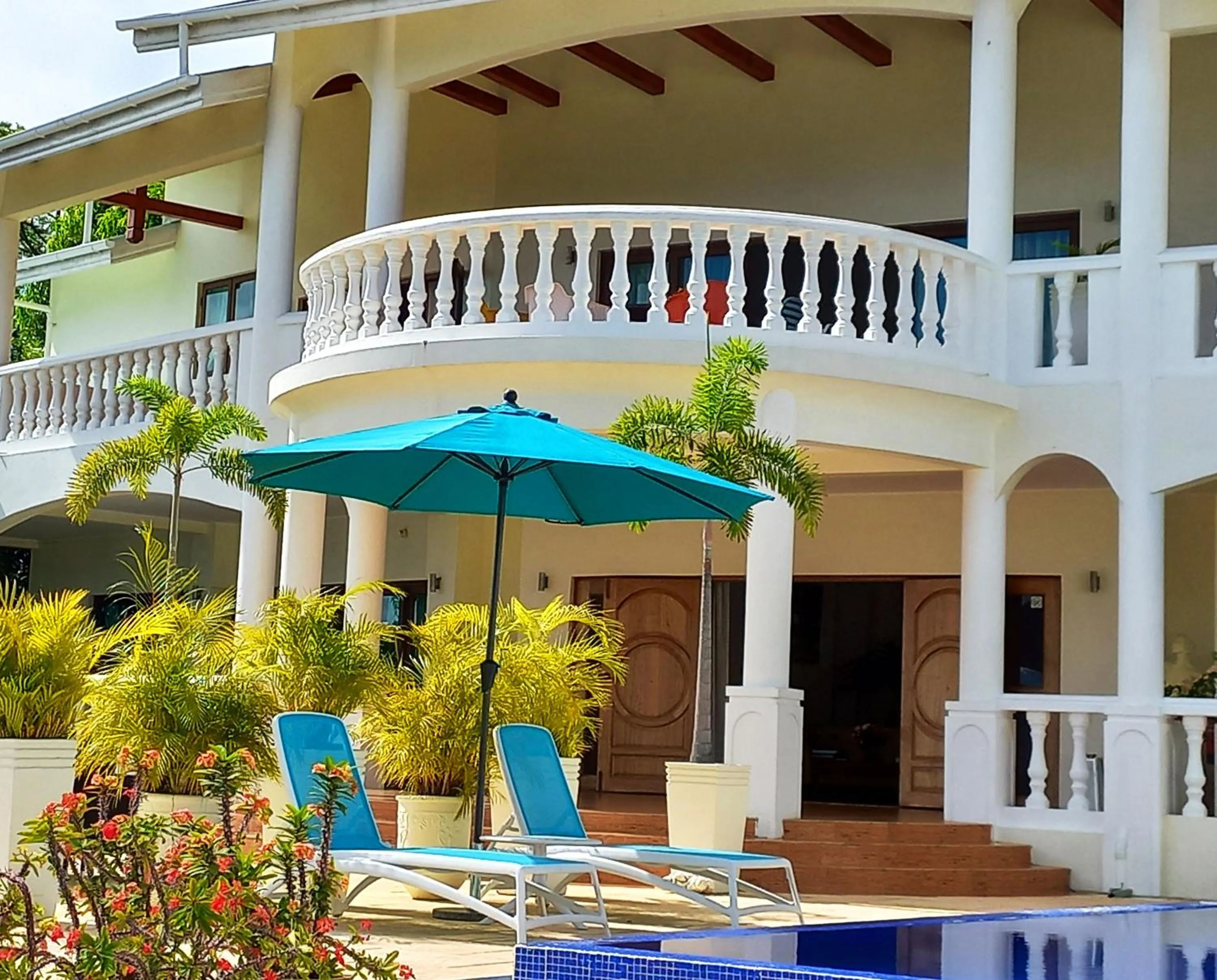 Balcony/Terrace in Petit Amour Villa, Seychelles