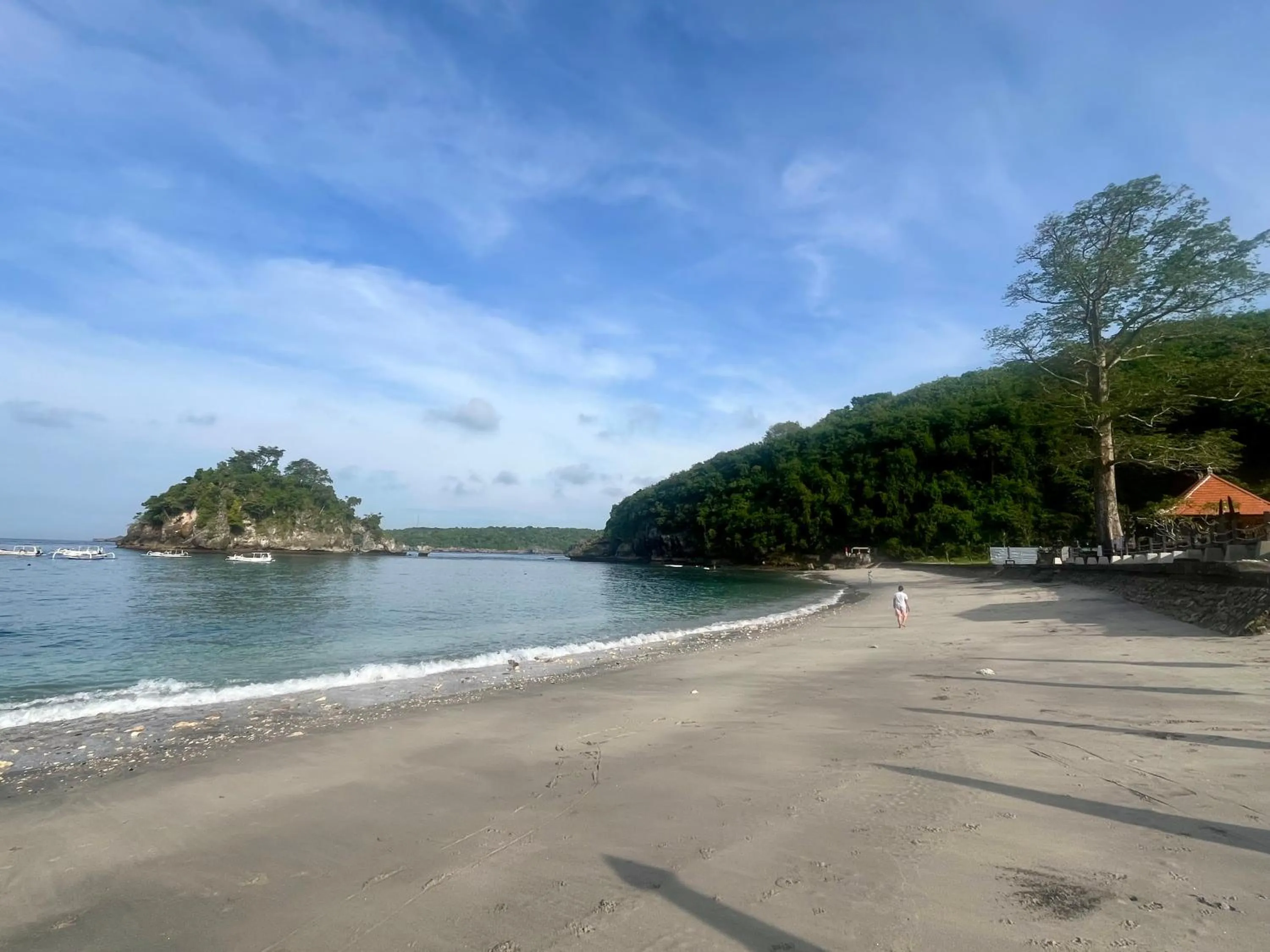 Beach in Namaste Bungalows Resort