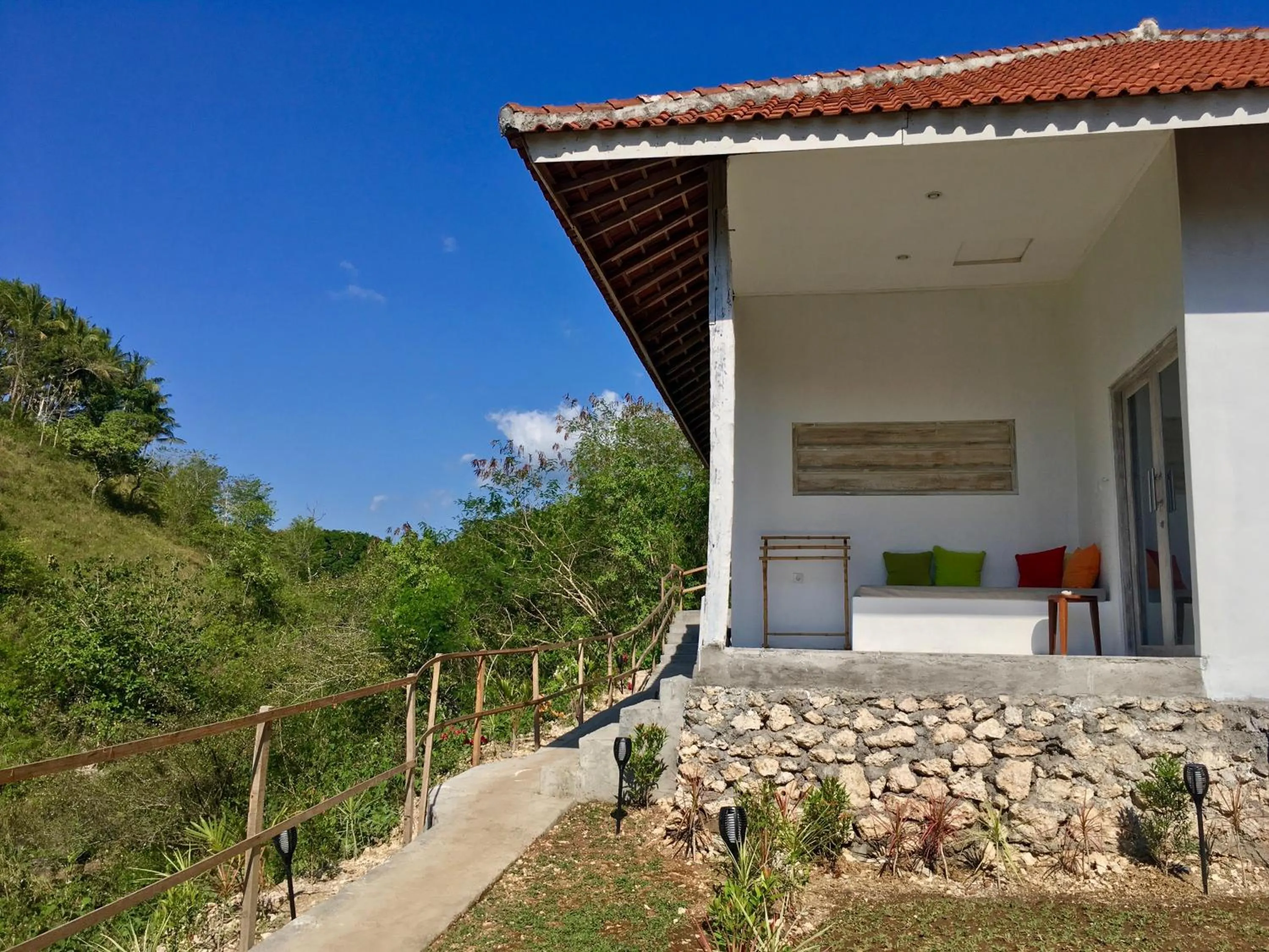 Balcony/Terrace in Namaste Bungalows
