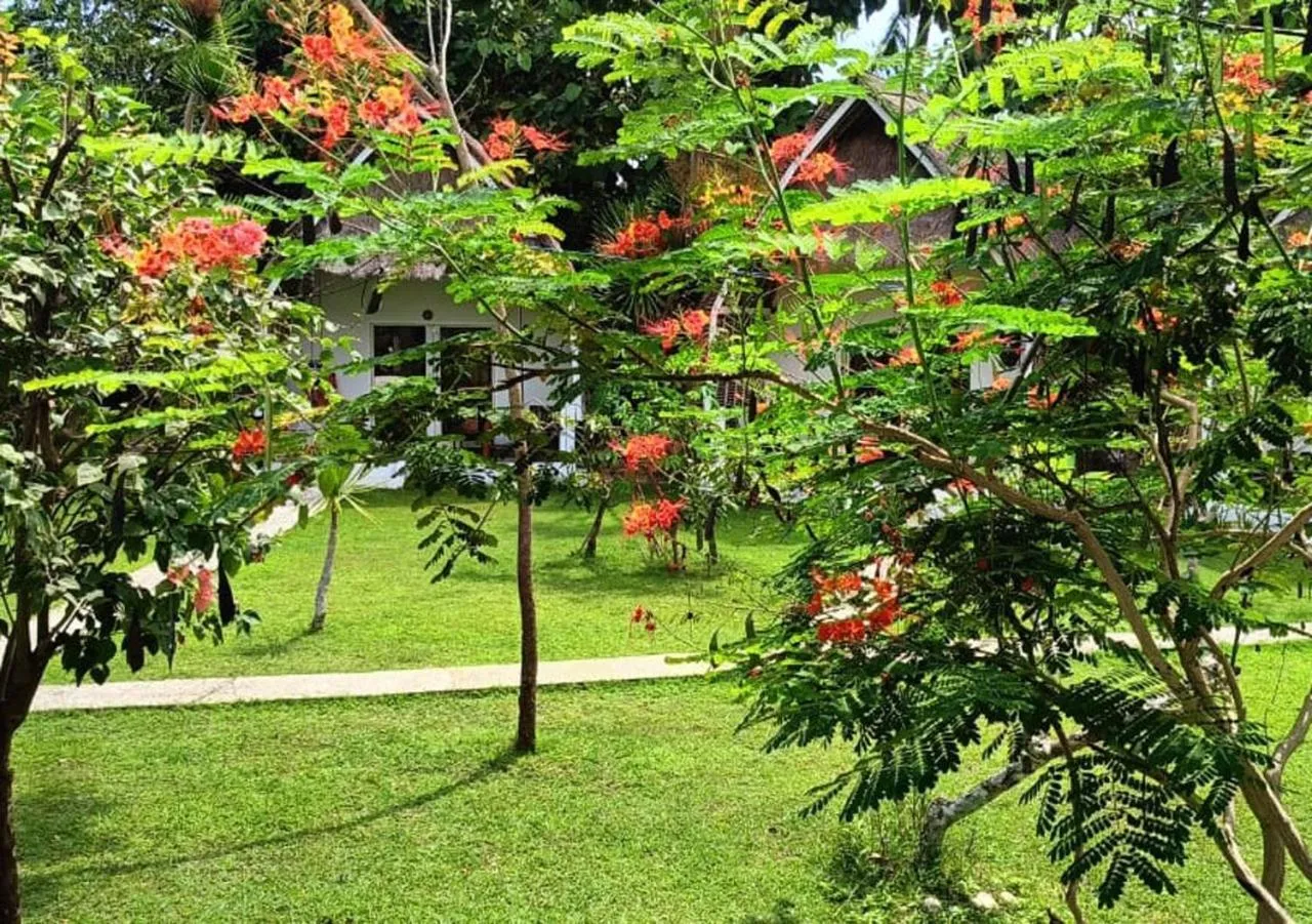 Garden in Namaste Bungalows