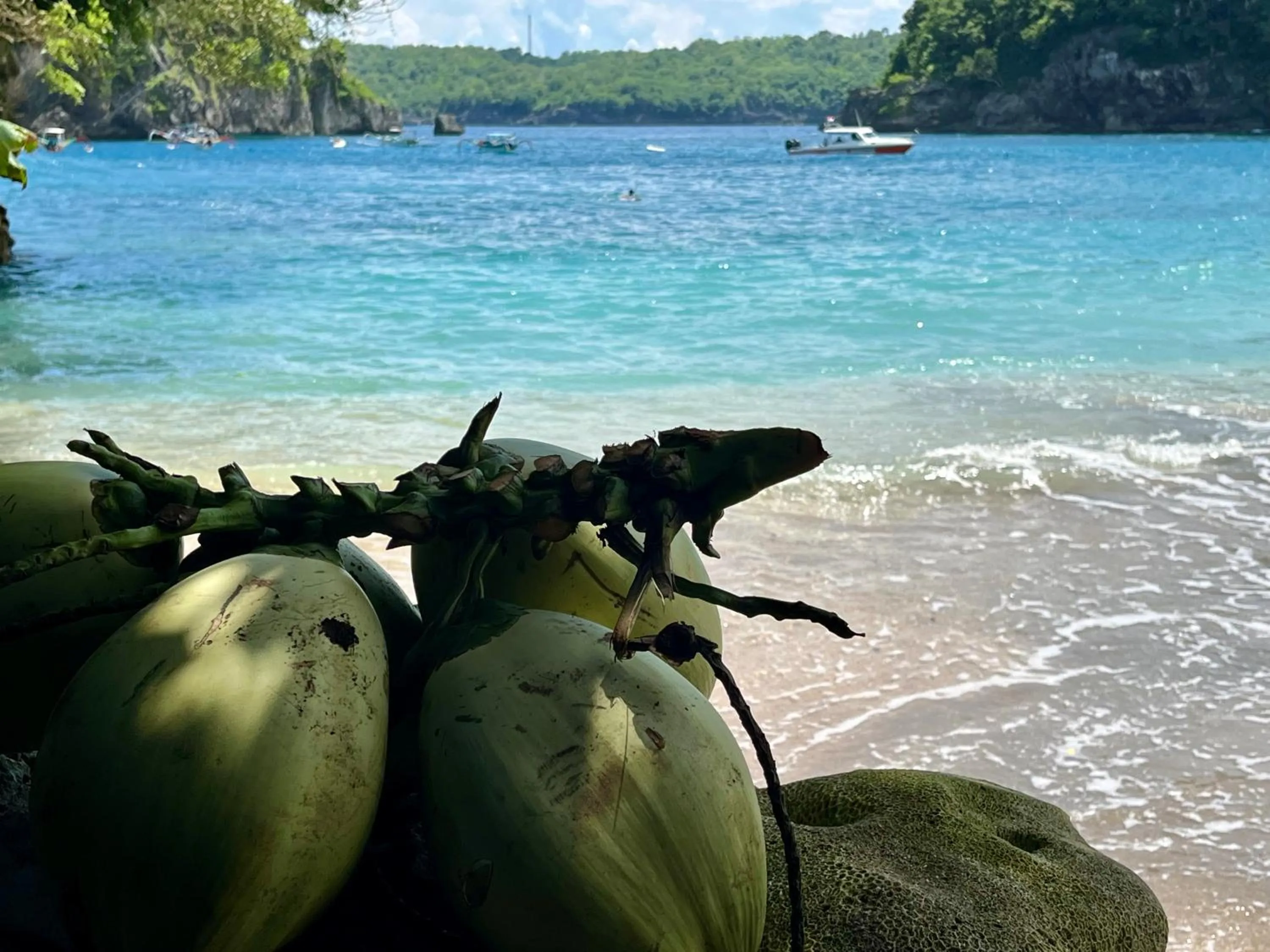 Beach in Namaste Bungalows Resort
