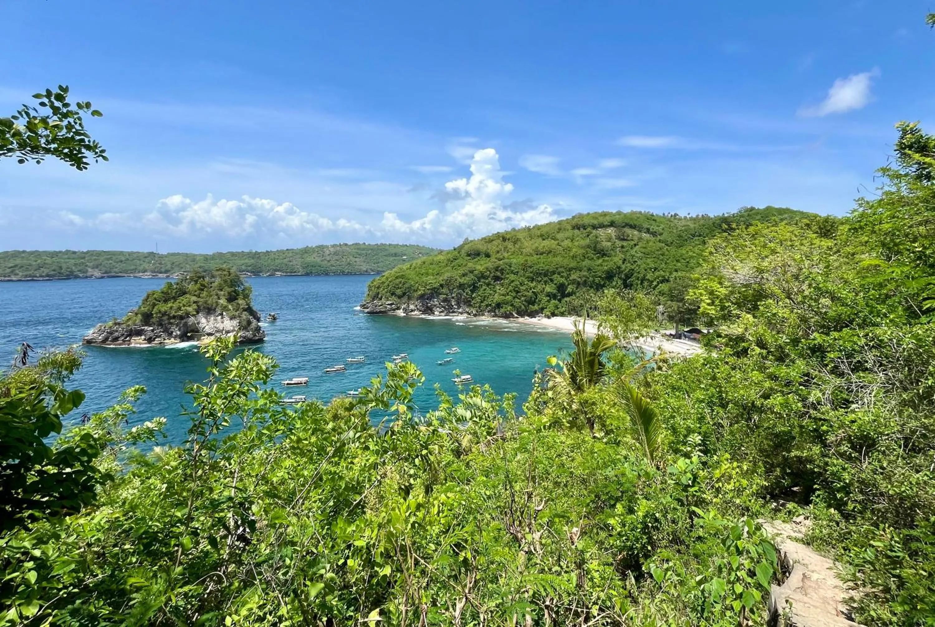 Beach in Namaste Bungalows Resort