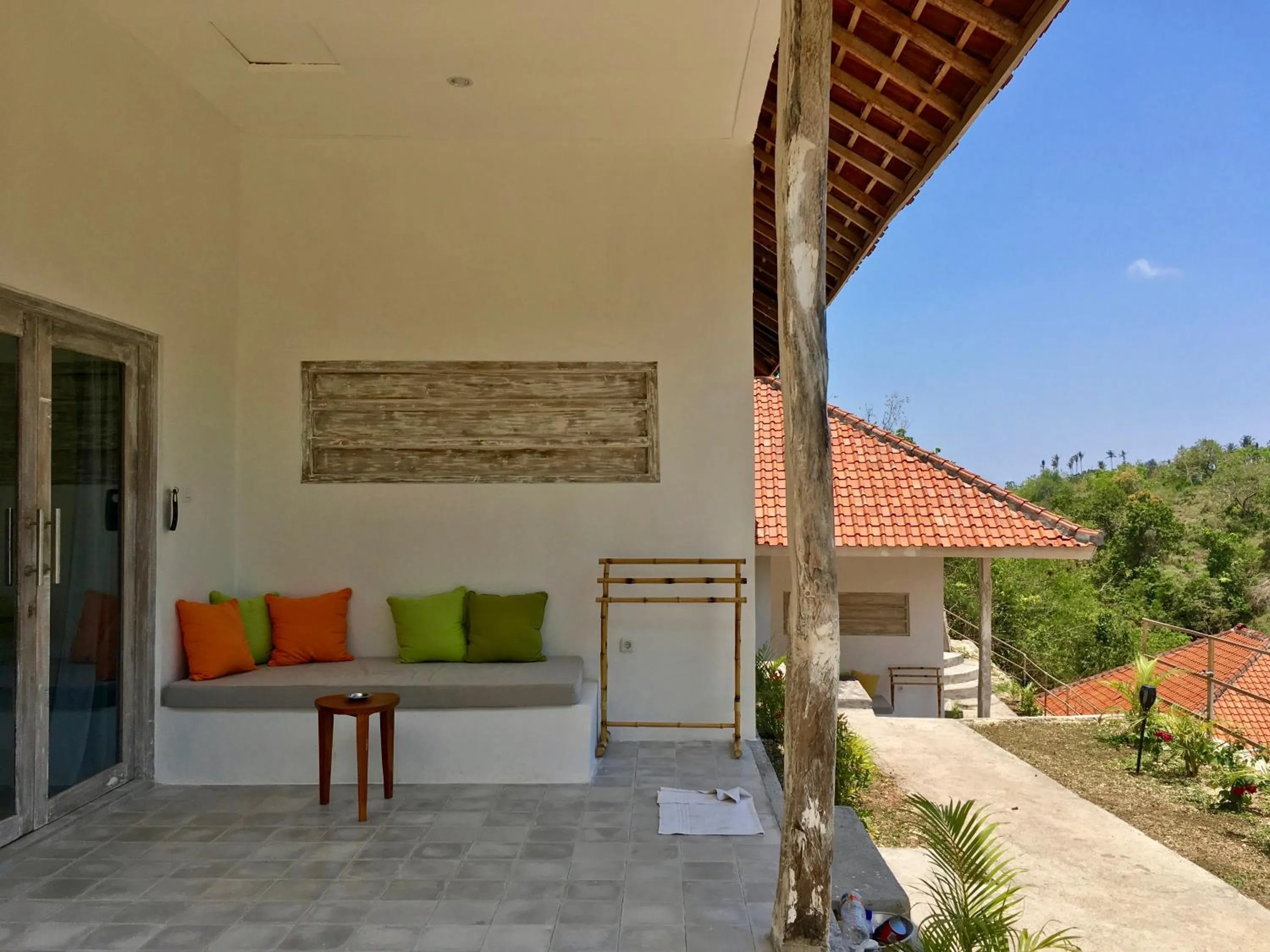 Balcony/Terrace in Namaste Bungalows