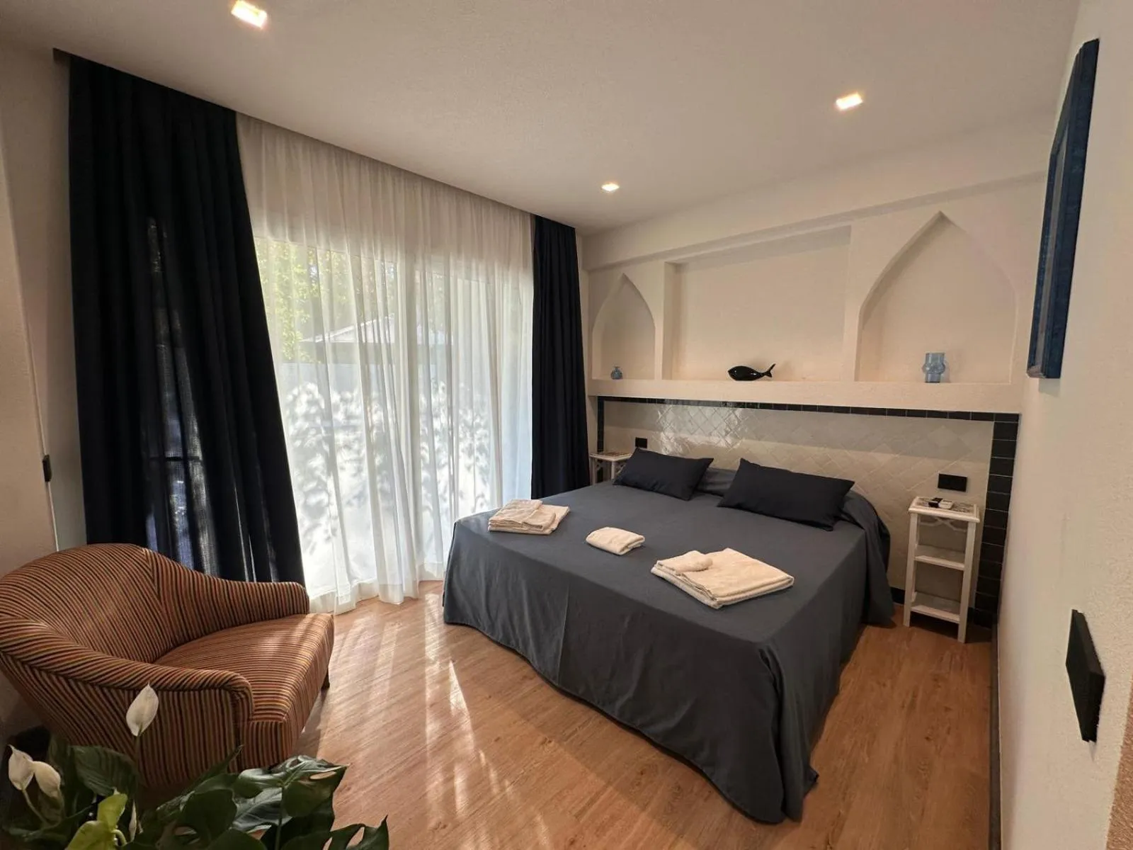 Bed in Le Dune Sicily Hotel