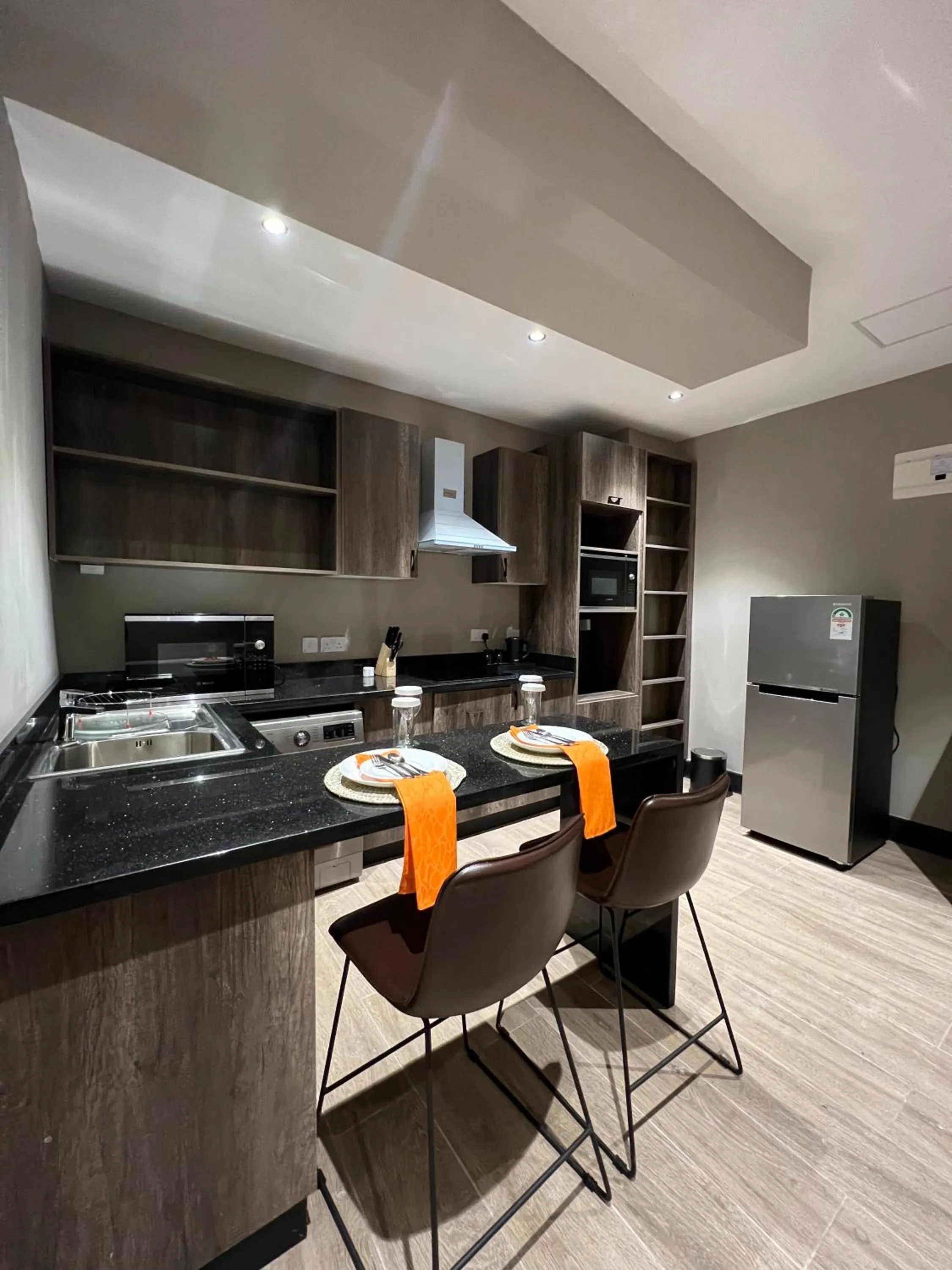 Kitchen or kitchenette in Sincerely Yours Suites & Serviced Apartments