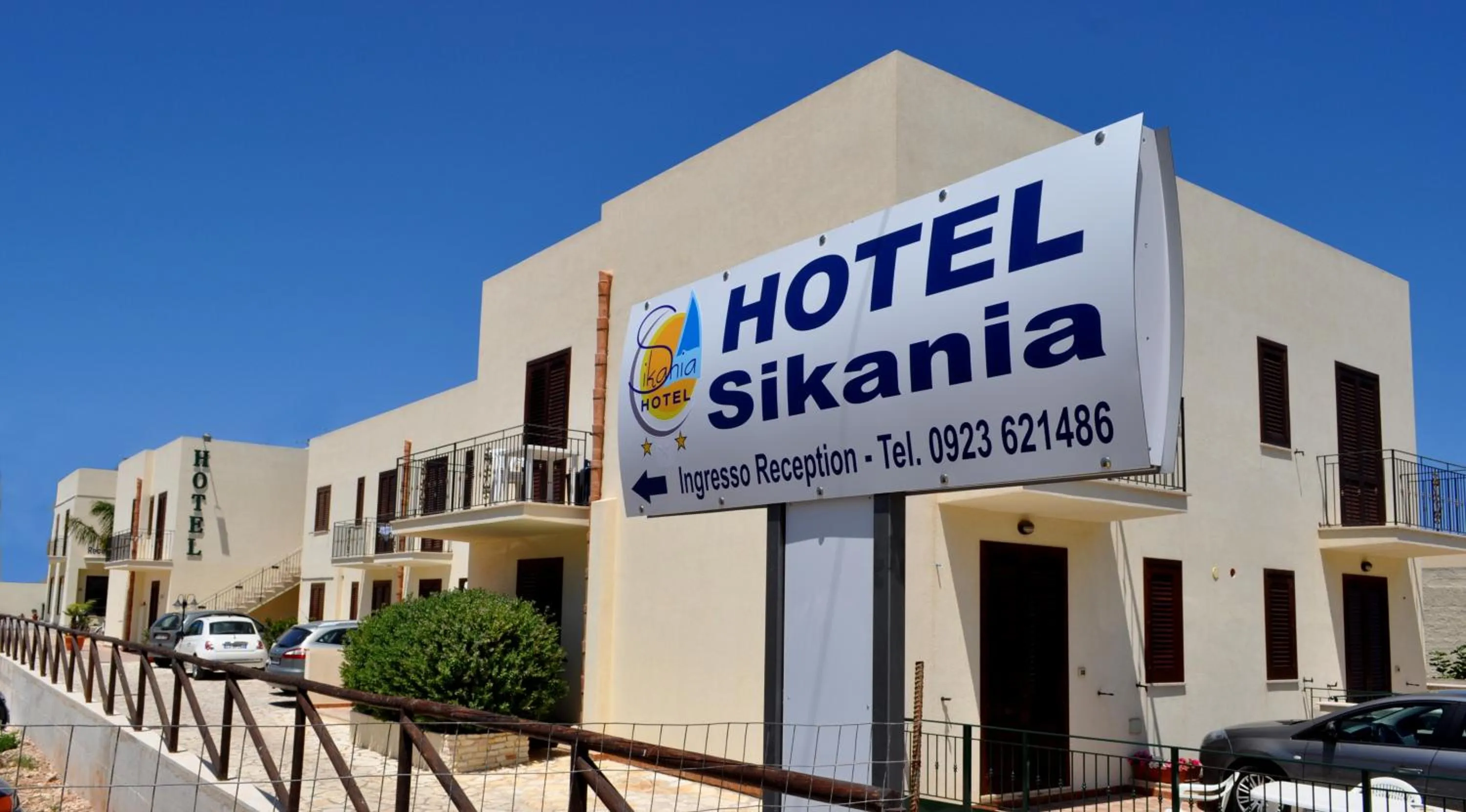 Property building in Hotel Sikania