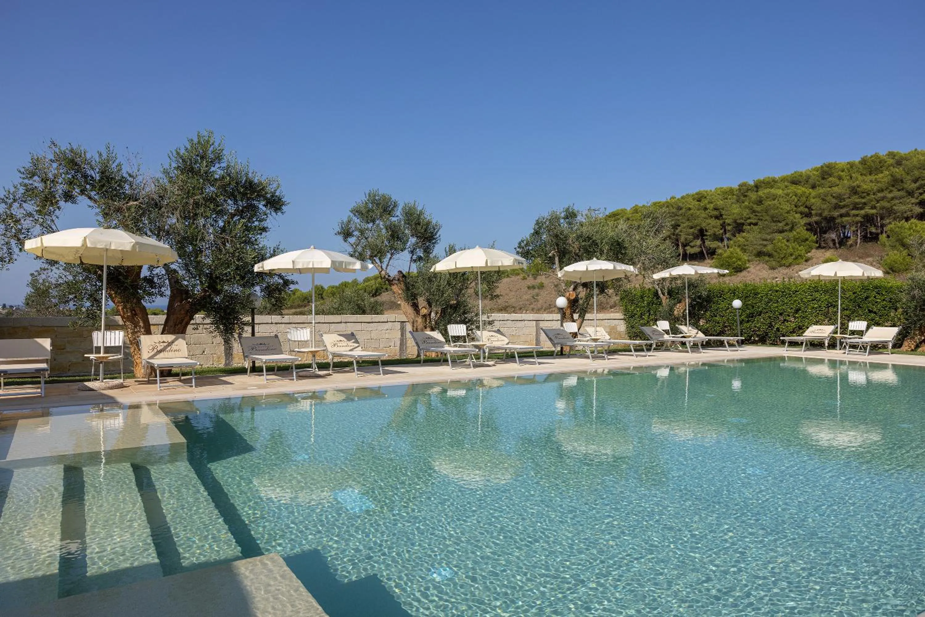 Natural landscape in Masseria Bandino & Spa