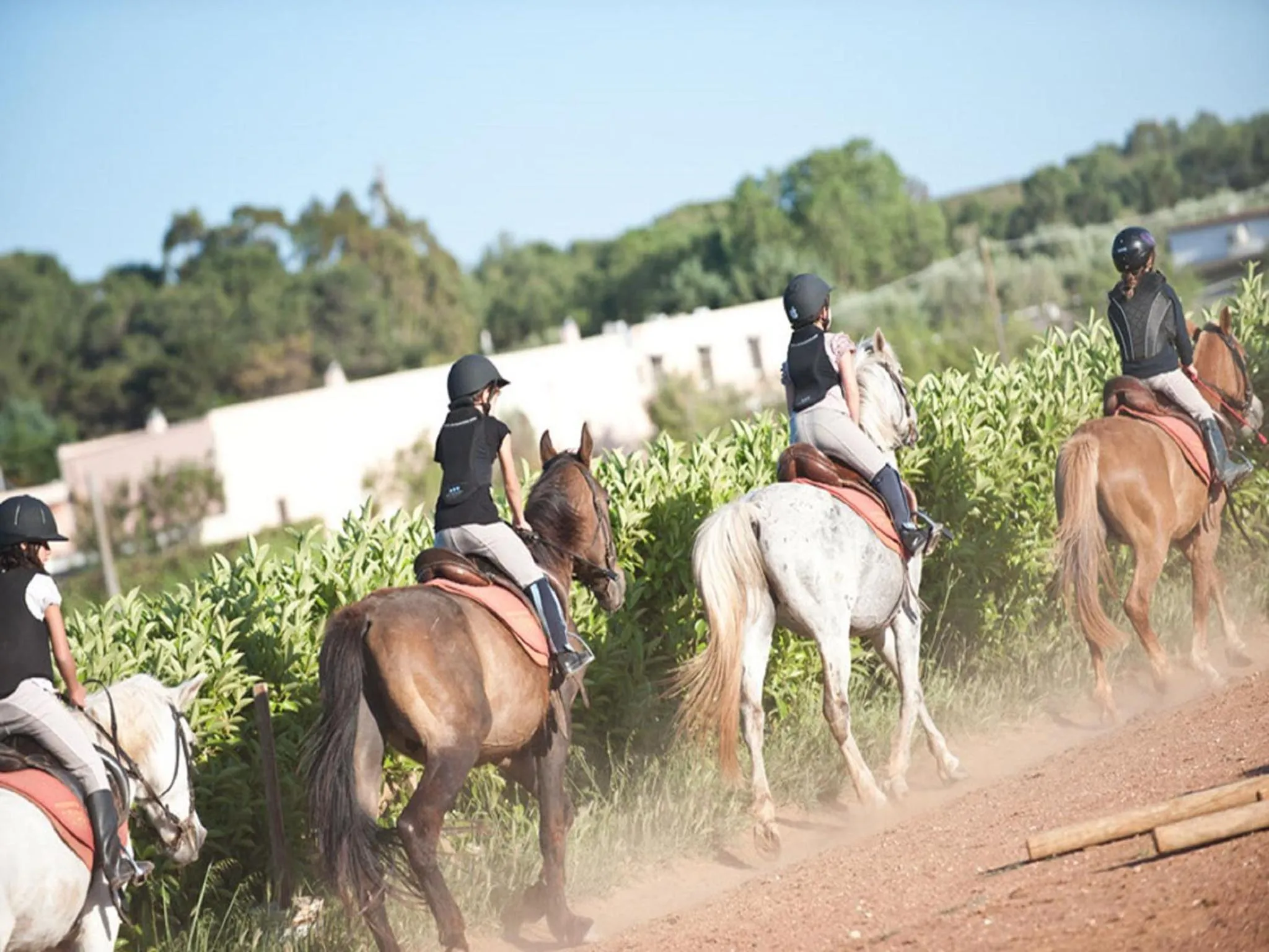 Horse-riding in Masseria Bandino & Spa