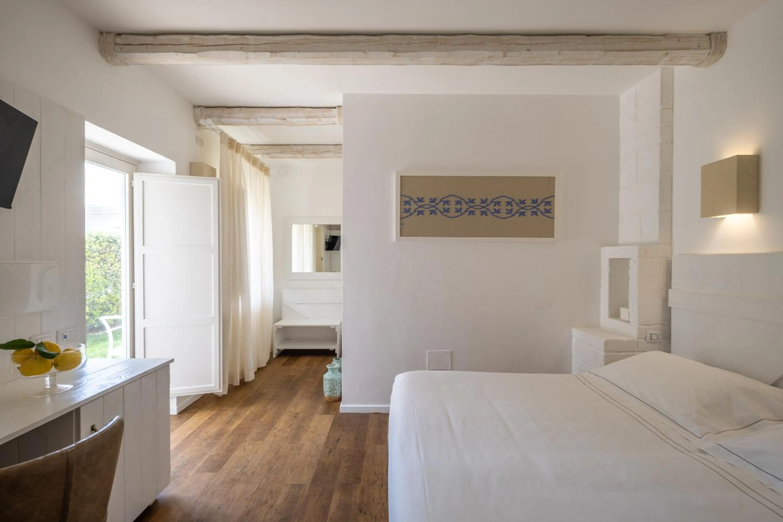 Bed in Masseria Bandino & Spa