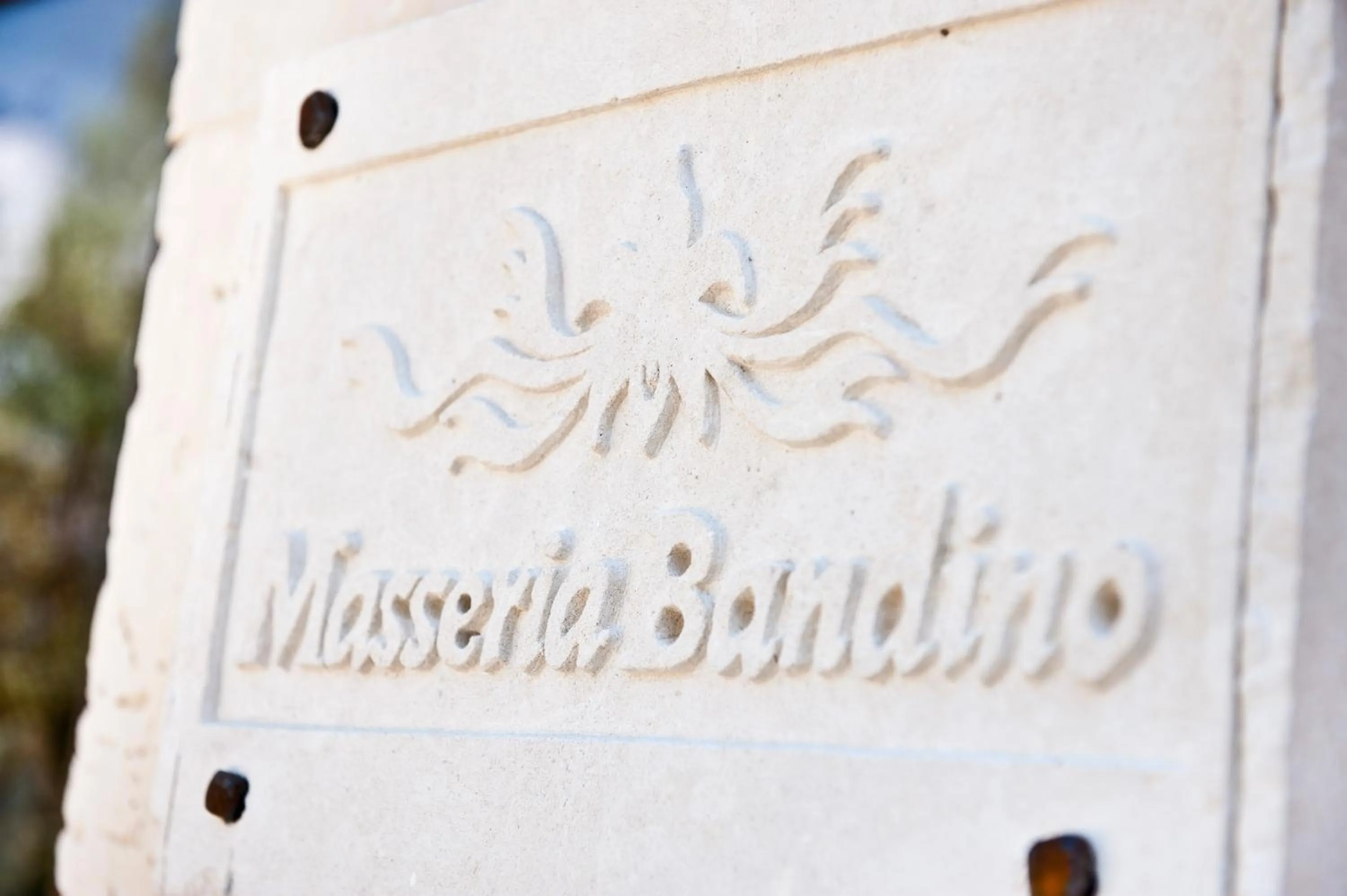 Property logo or sign in Masseria Bandino & Spa