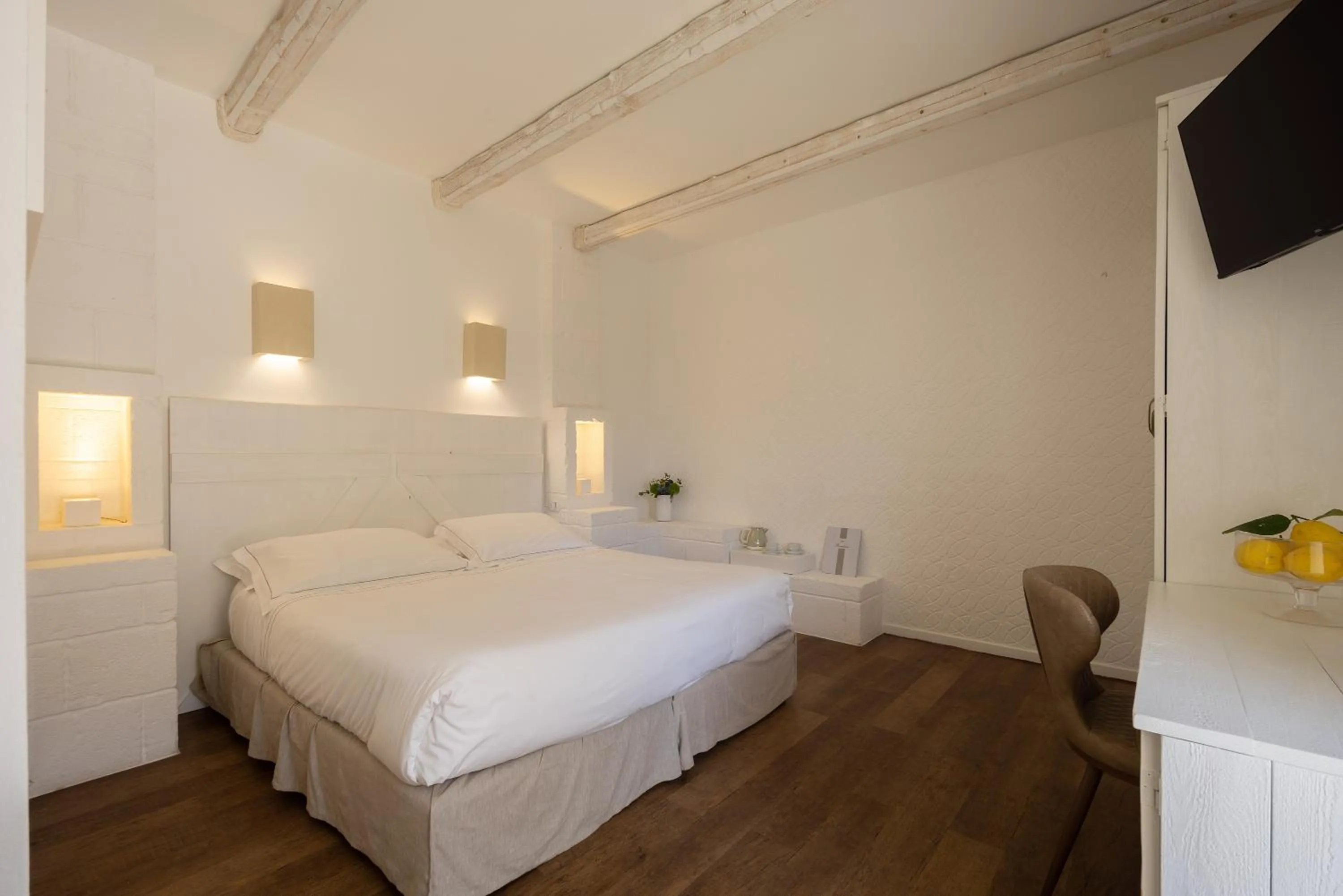 Bed in Masseria Bandino & Spa