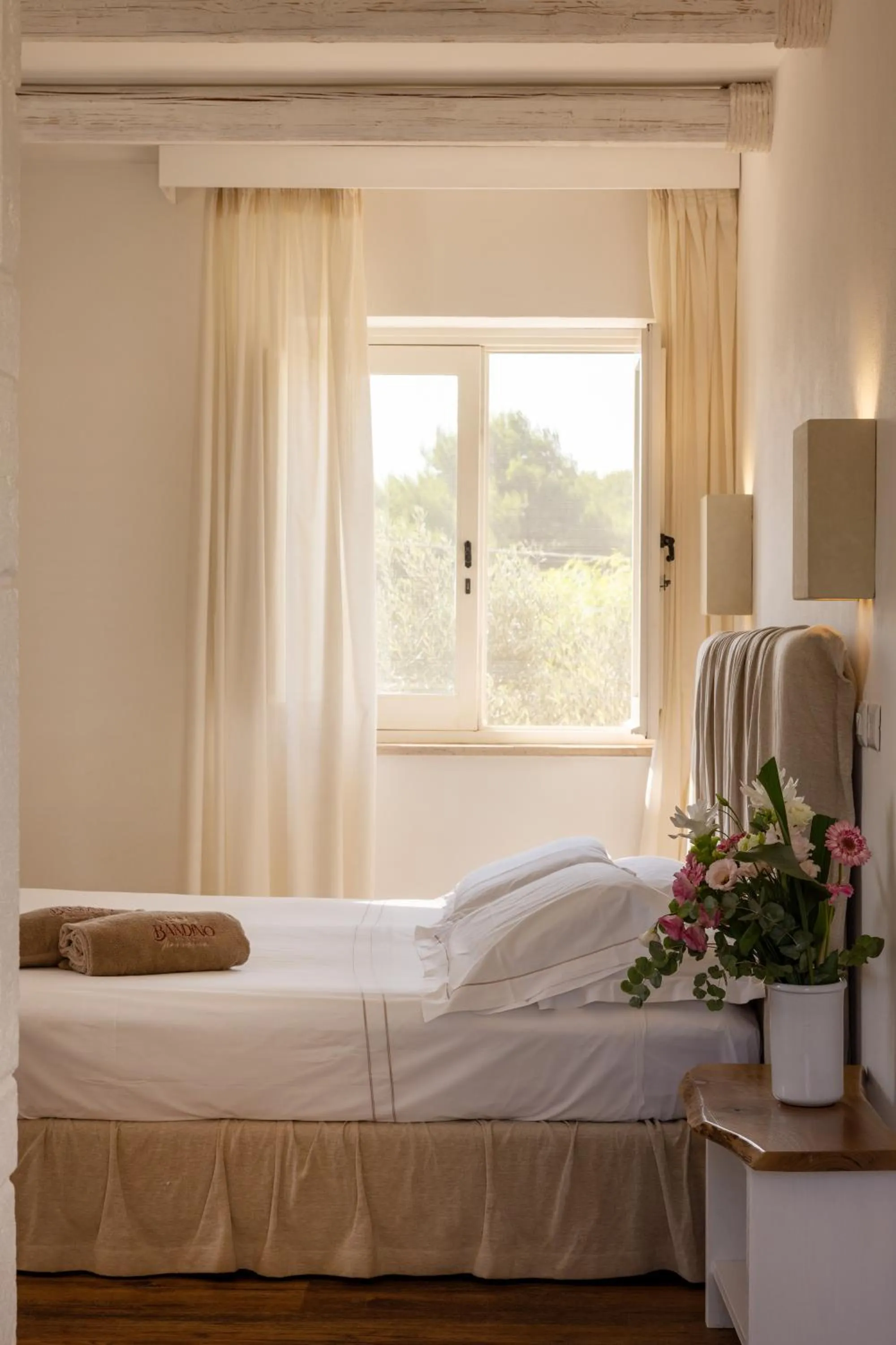 Bed in Masseria Bandino & Spa