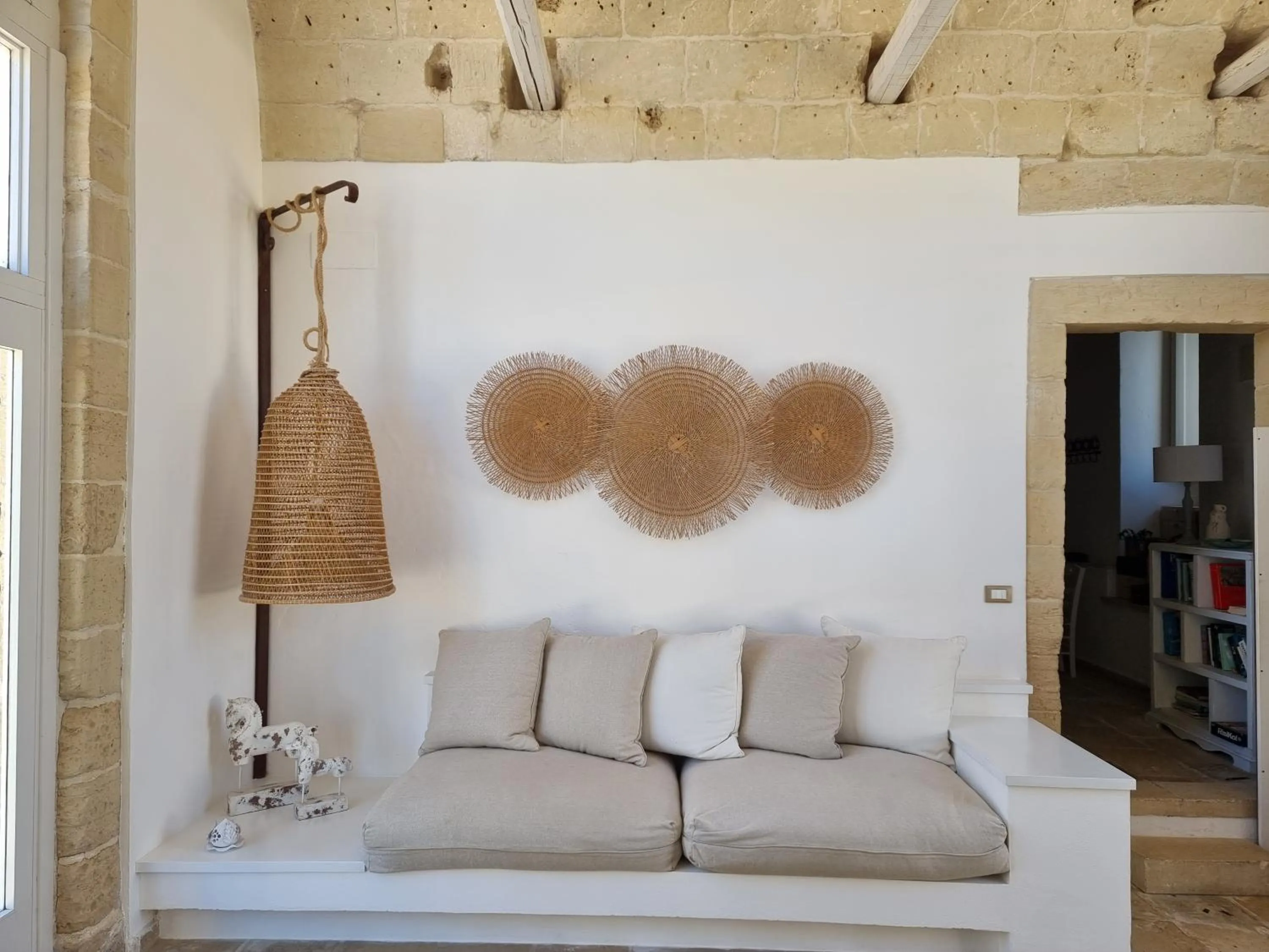 Lobby or reception in Masseria Bandino & Spa
