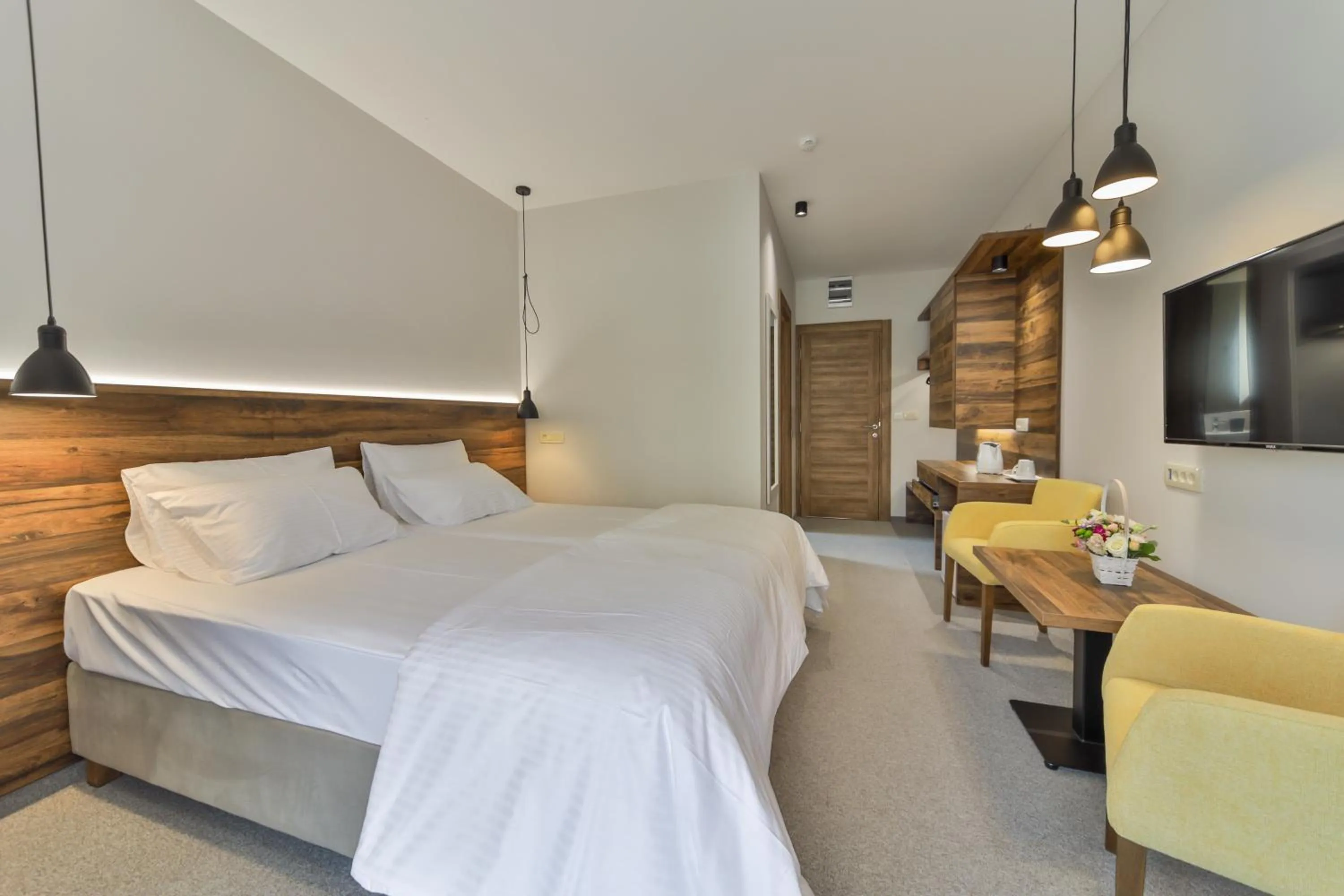 Bed in Hotel Vladimir