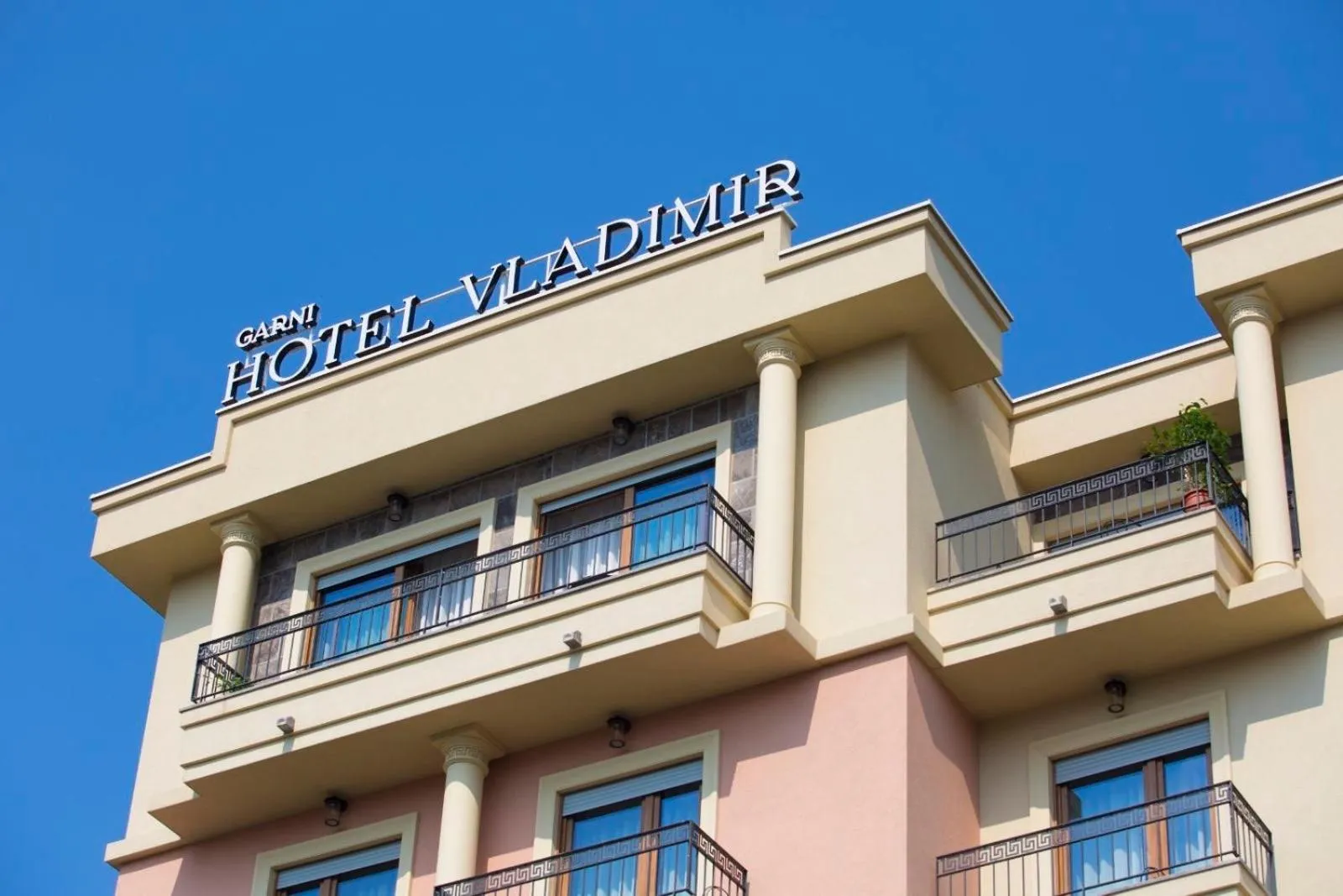 Property building in Hotel Vladimir