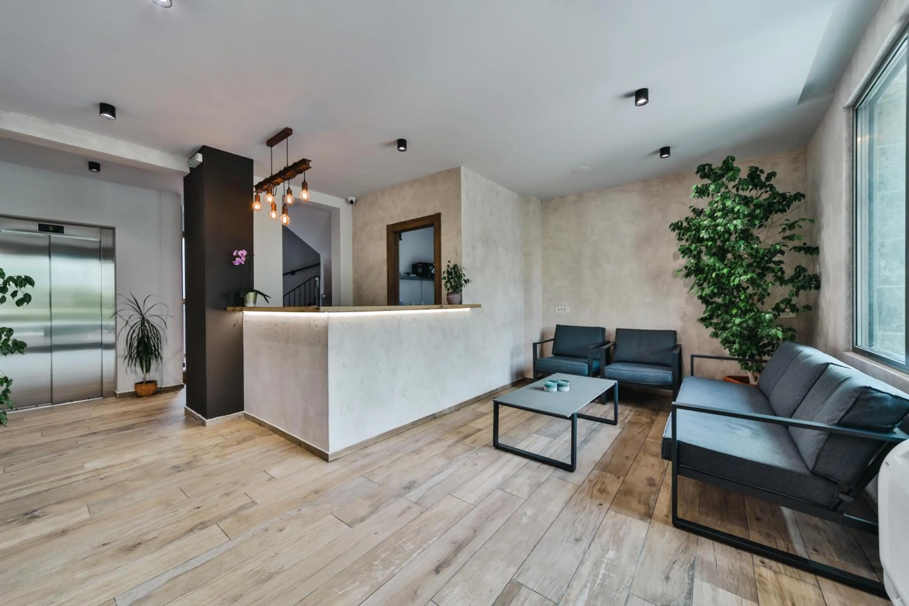 Lobby or reception in Hotel Vladimir