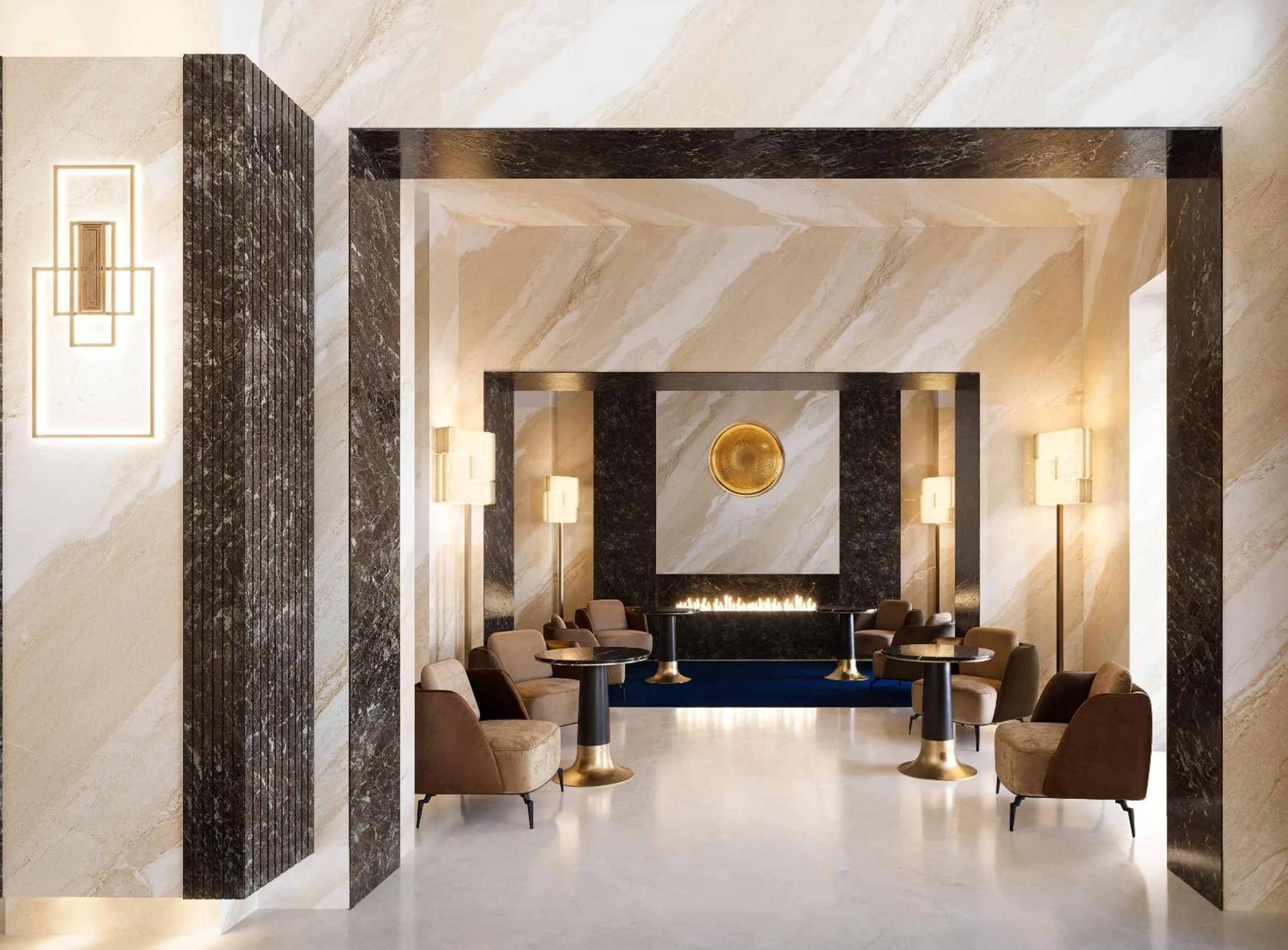 Lobby or reception in Risorgimento Resort