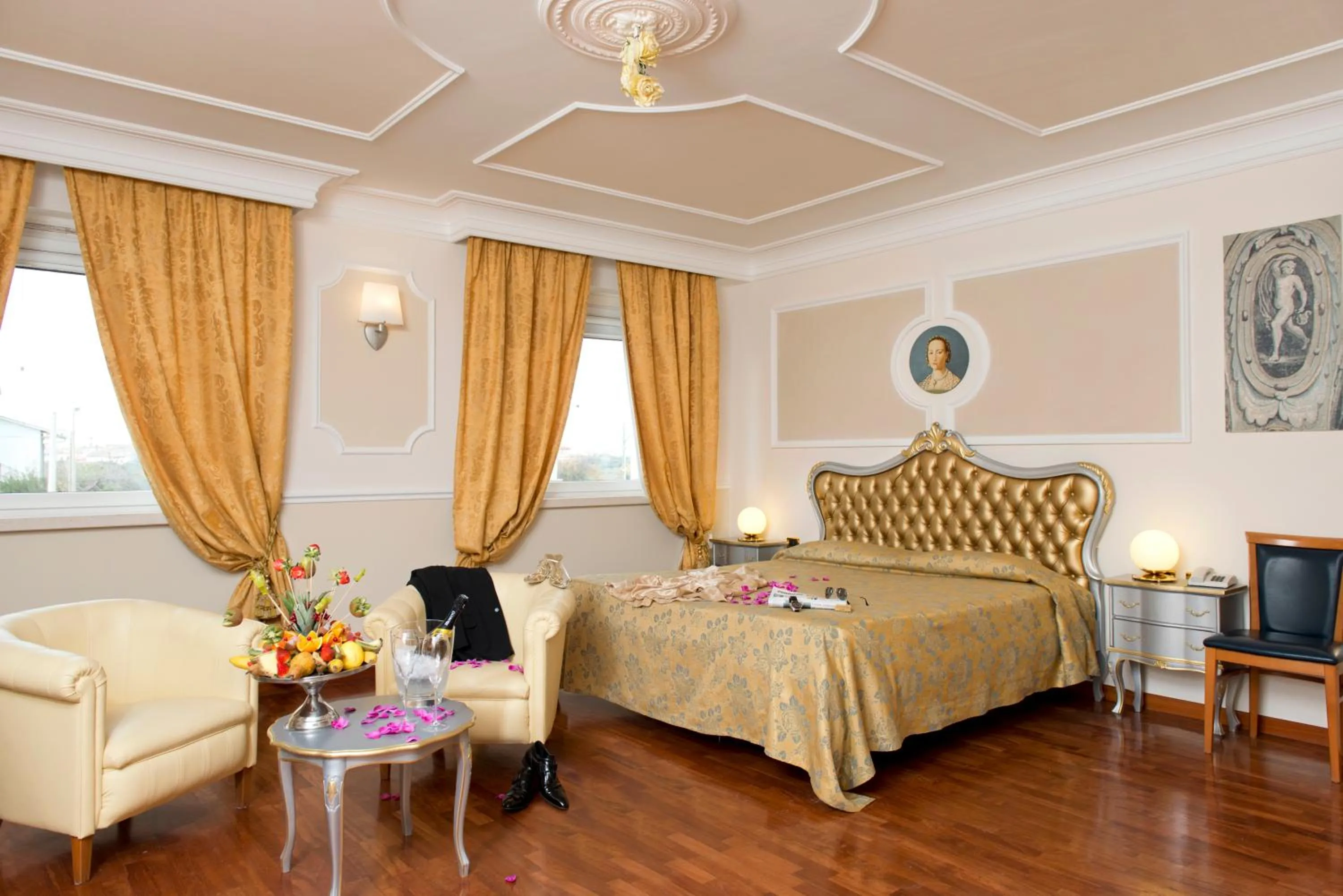 Day, Bed in Hotel Villa Medici