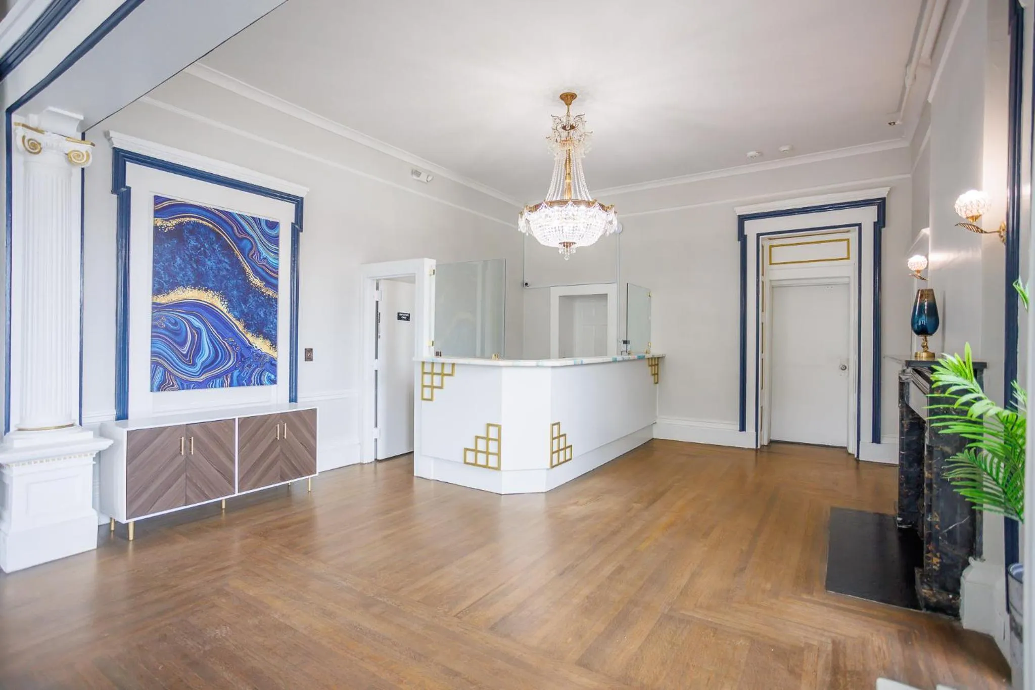 Lobby or reception in Hotel Callista