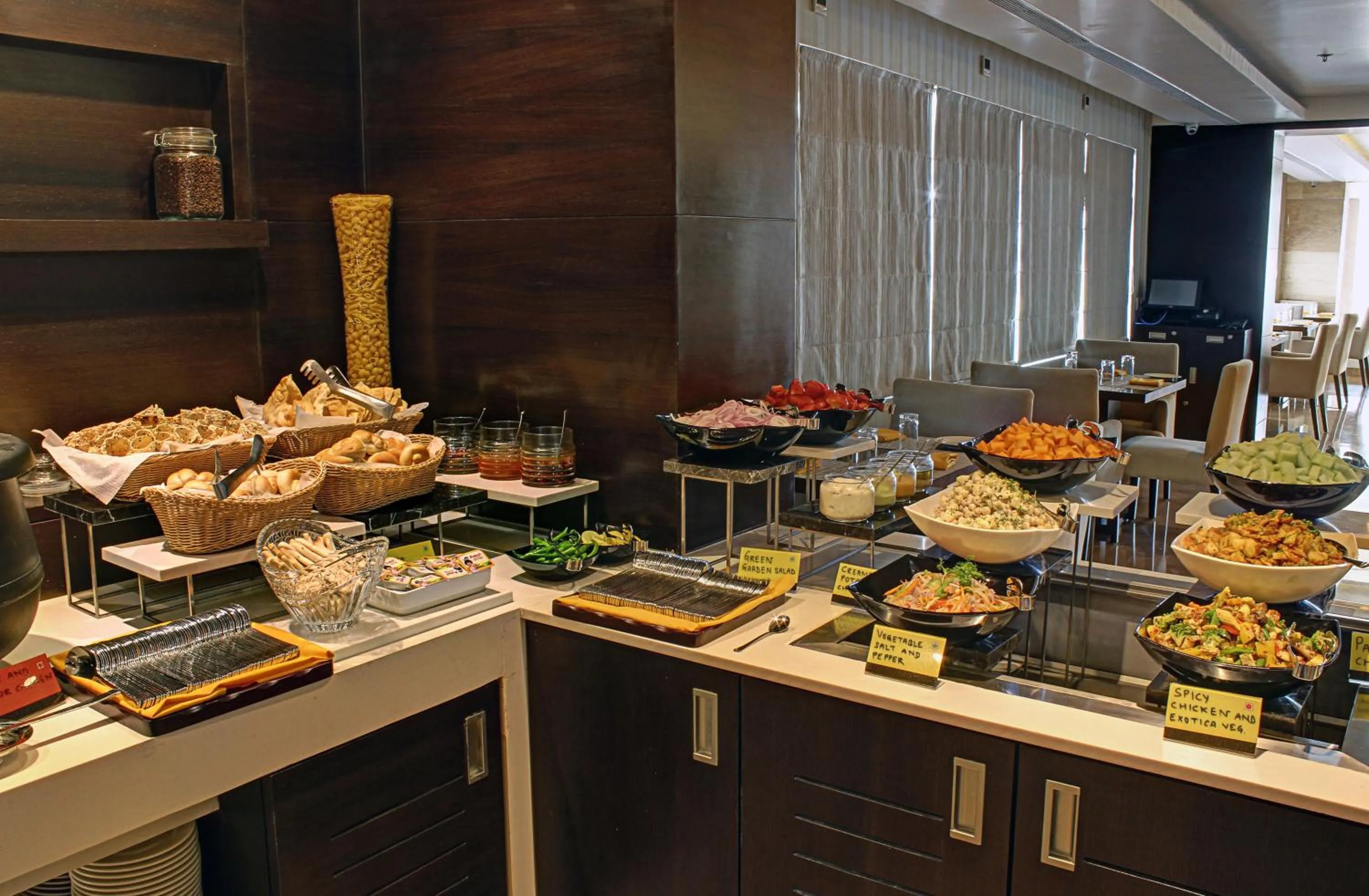 Restaurant/places to eat in Ramada Encore Domlur Bangalore