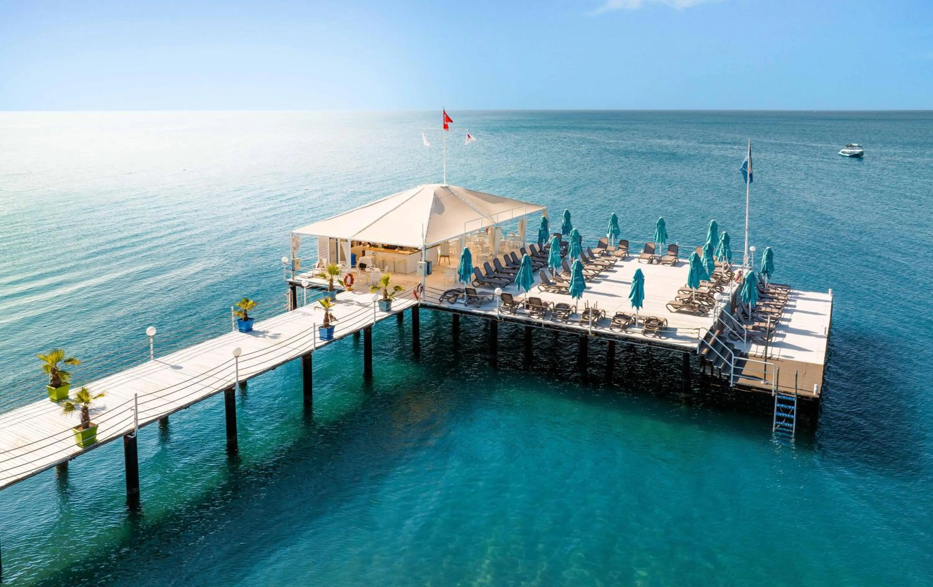 Beach in Concorde De Luxe Resort Lara Antalya- Prive Ultra All Inclusive