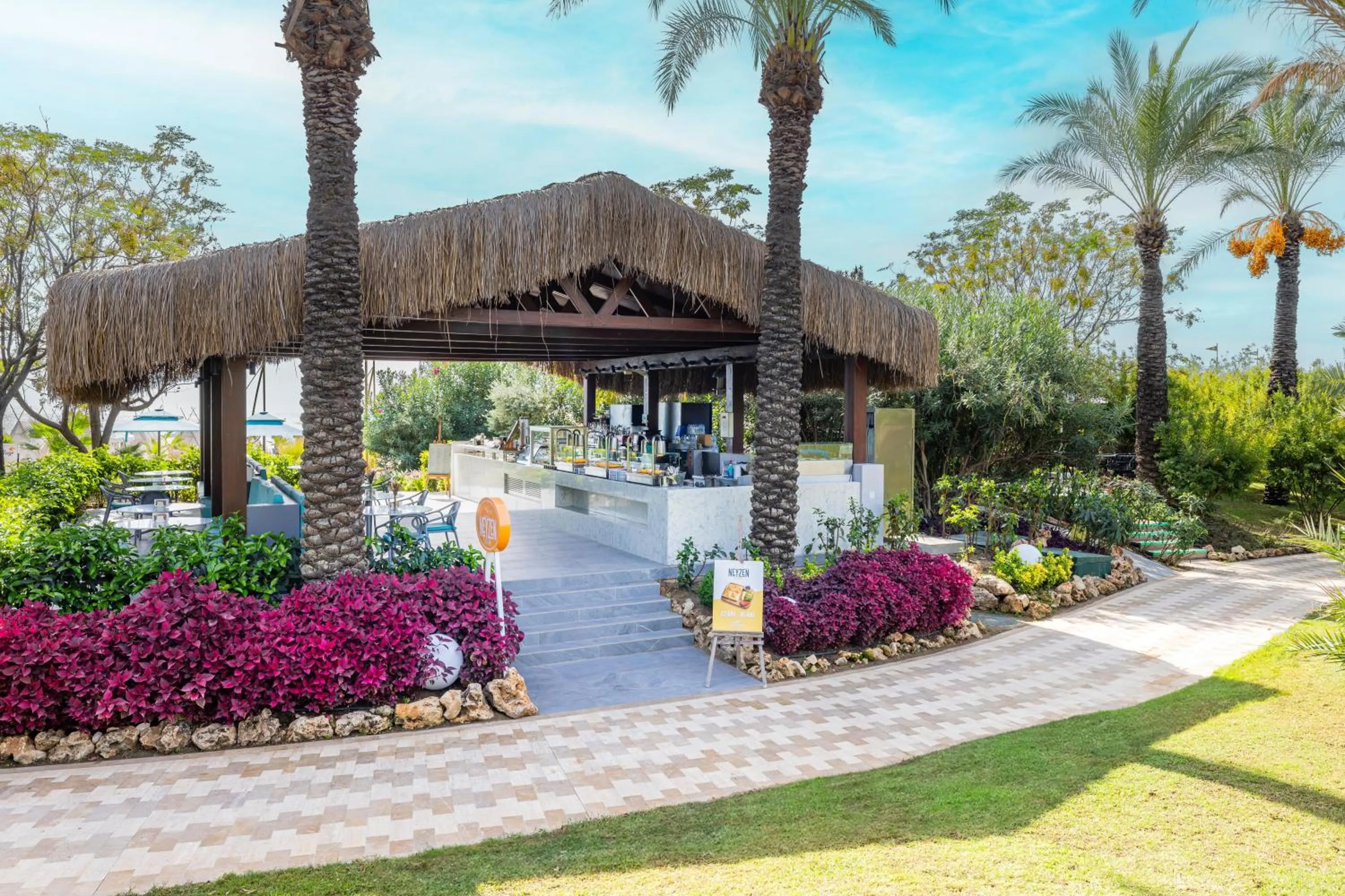 Balcony/Terrace in Concorde De Luxe Resort Lara Antalya- Prive Ultra All Inclusive