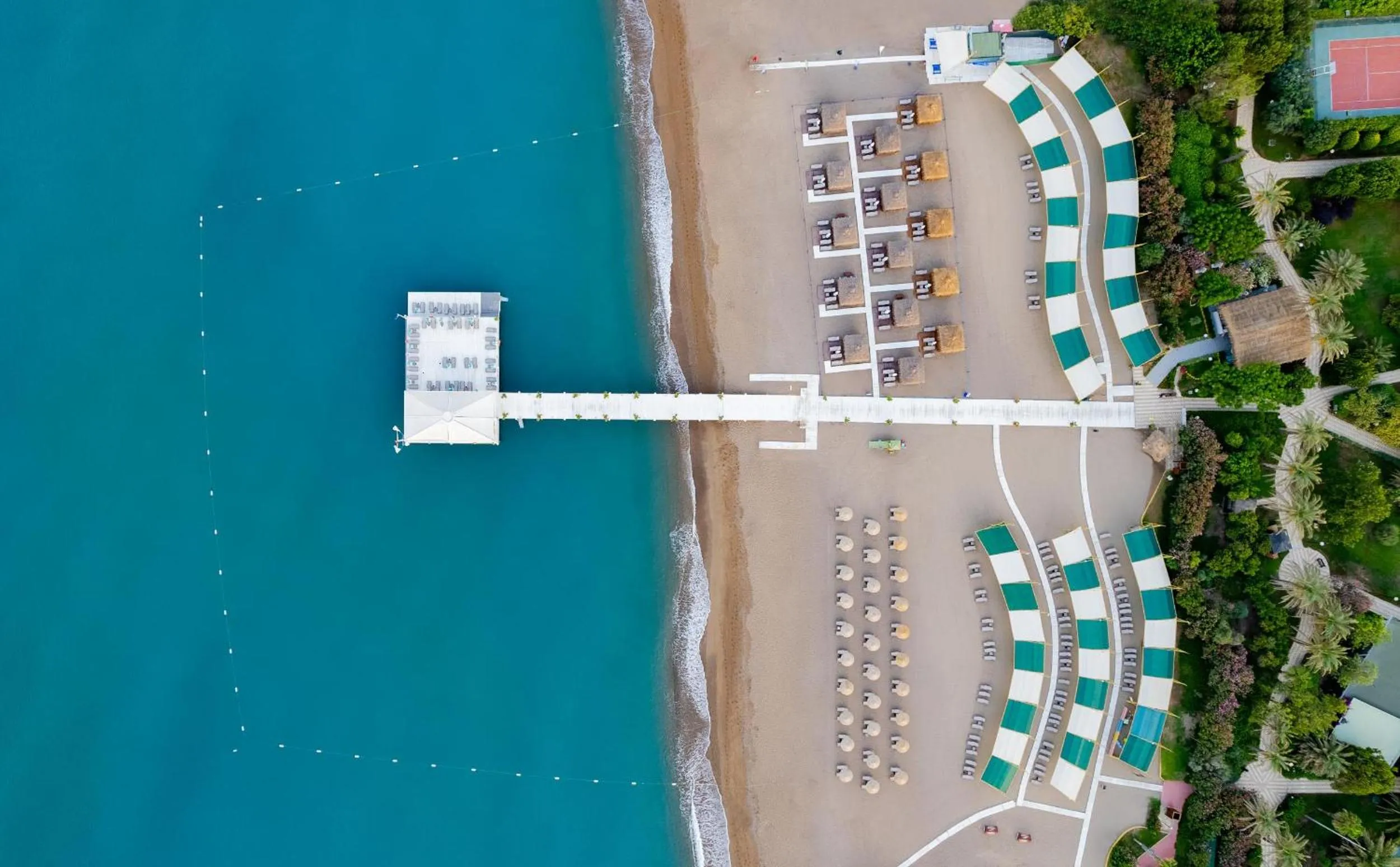 Beach in Concorde De Luxe Resort Lara Antalya- Prive Ultra All Inclusive