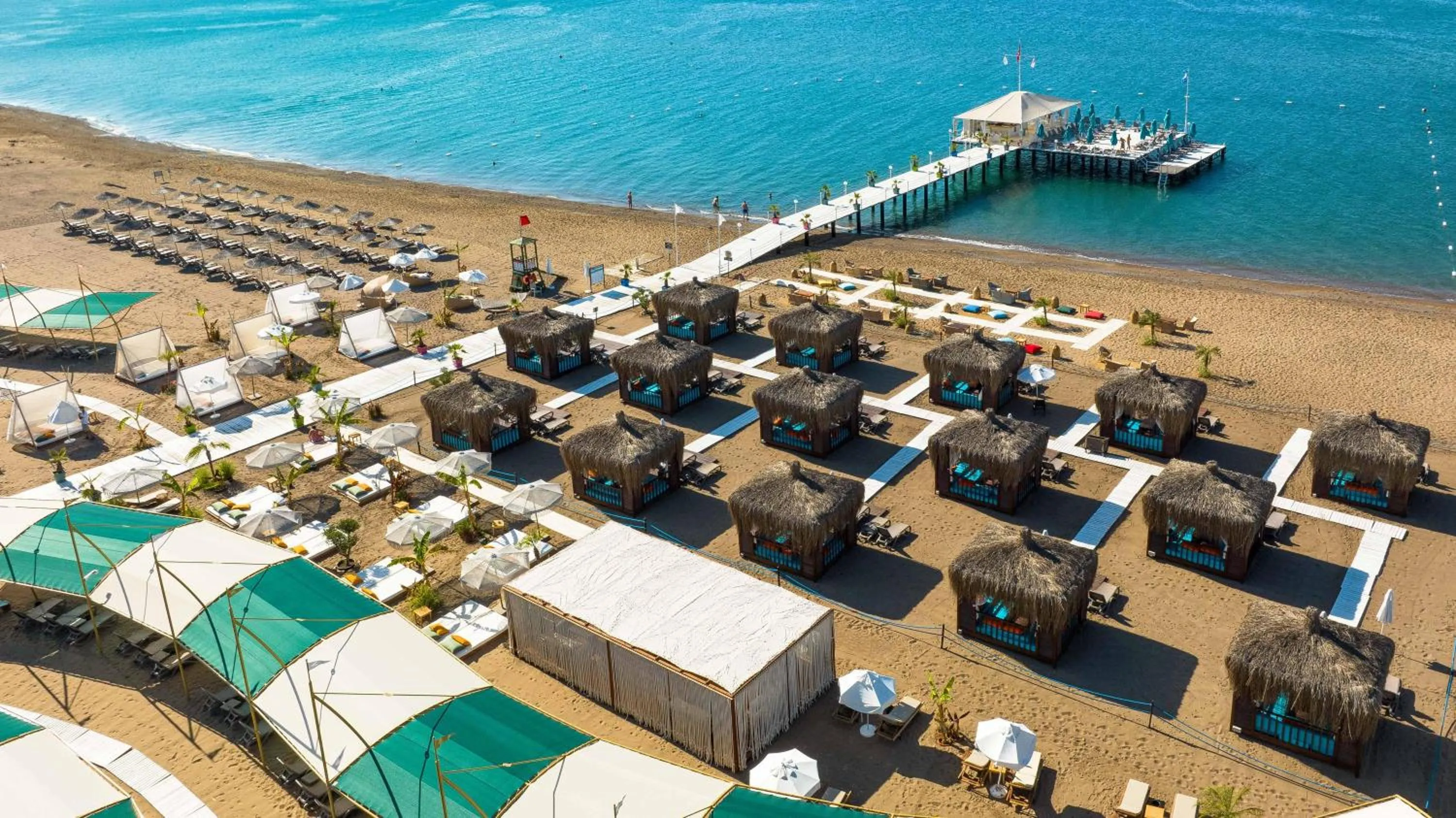 Beach in Concorde De Luxe Resort Lara Antalya- Prive Ultra All Inclusive