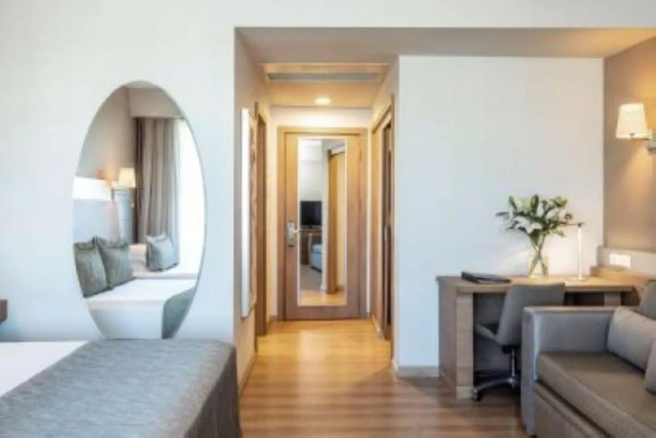 Living room, Bed in Concorde De Luxe Resort Lara Antalya- Prive Ultra All Inclusive