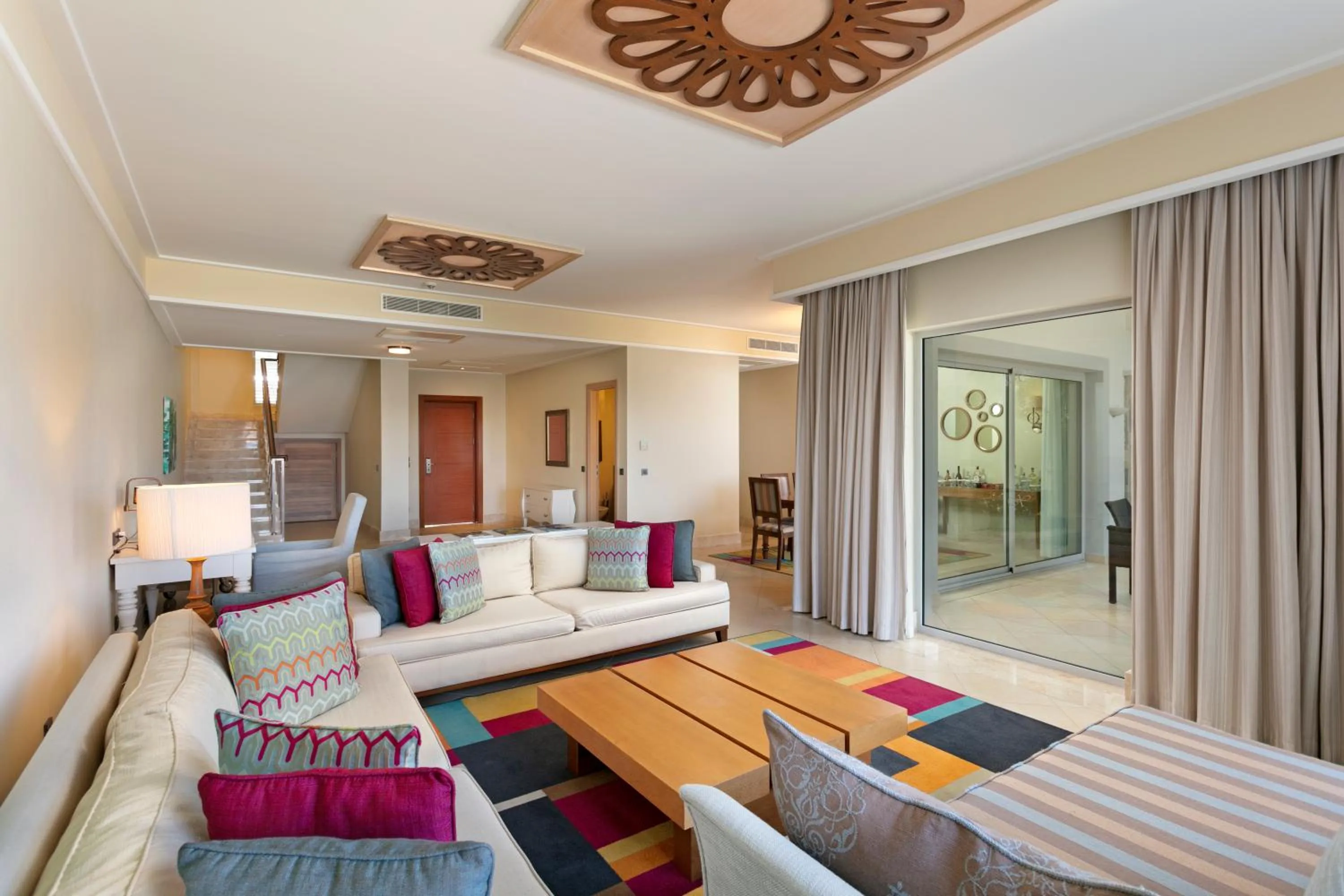 Living room, Bed in Xanadu Island