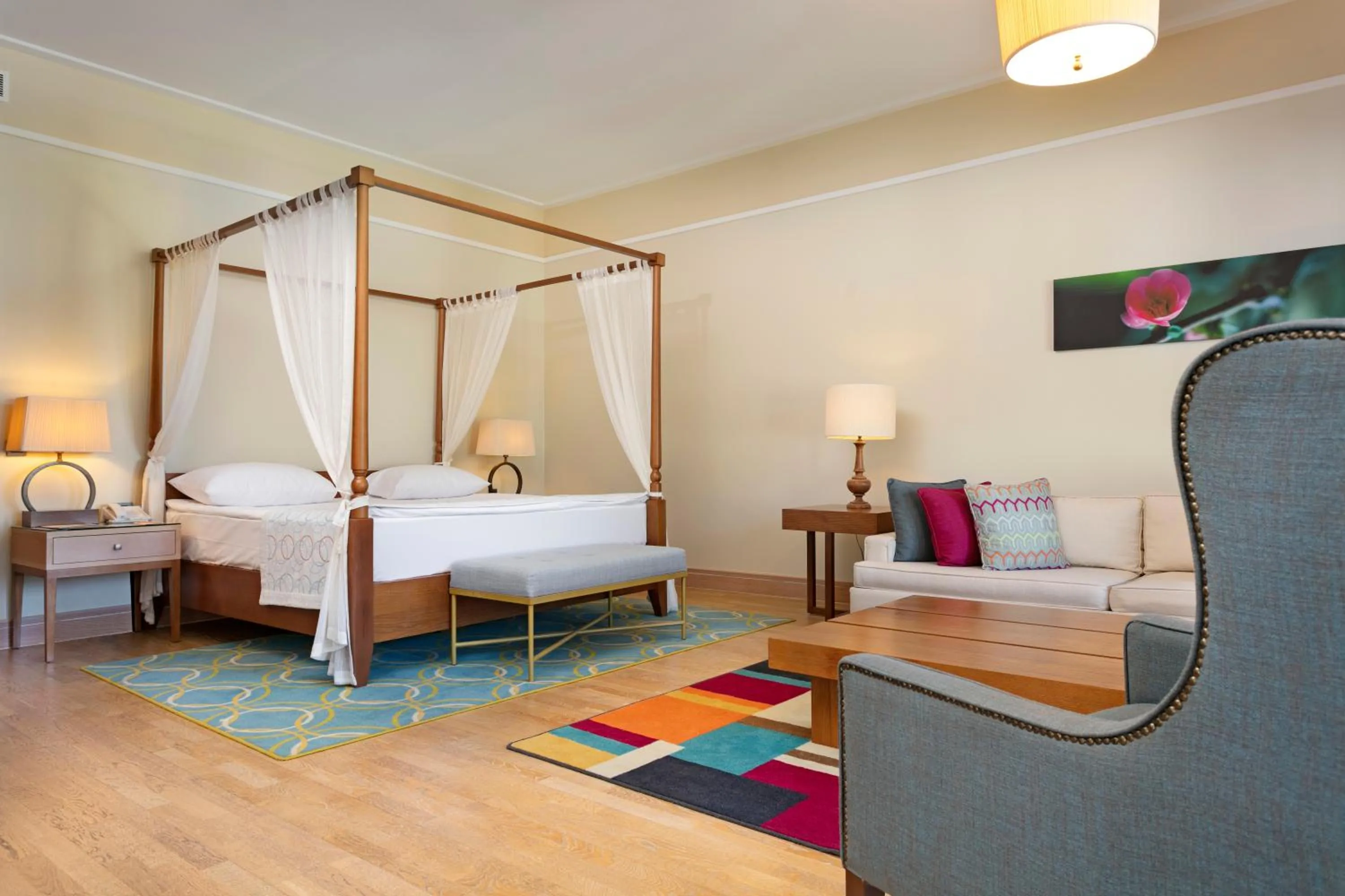 Living room, Bed in Xanadu Island