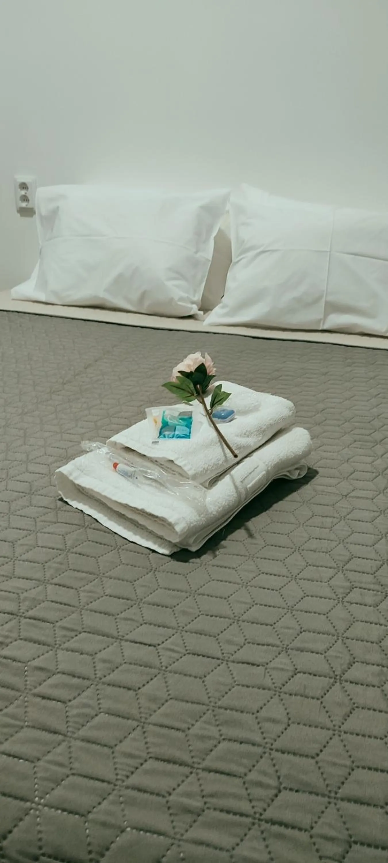 Bed in Vila Santa Cruz Guest House