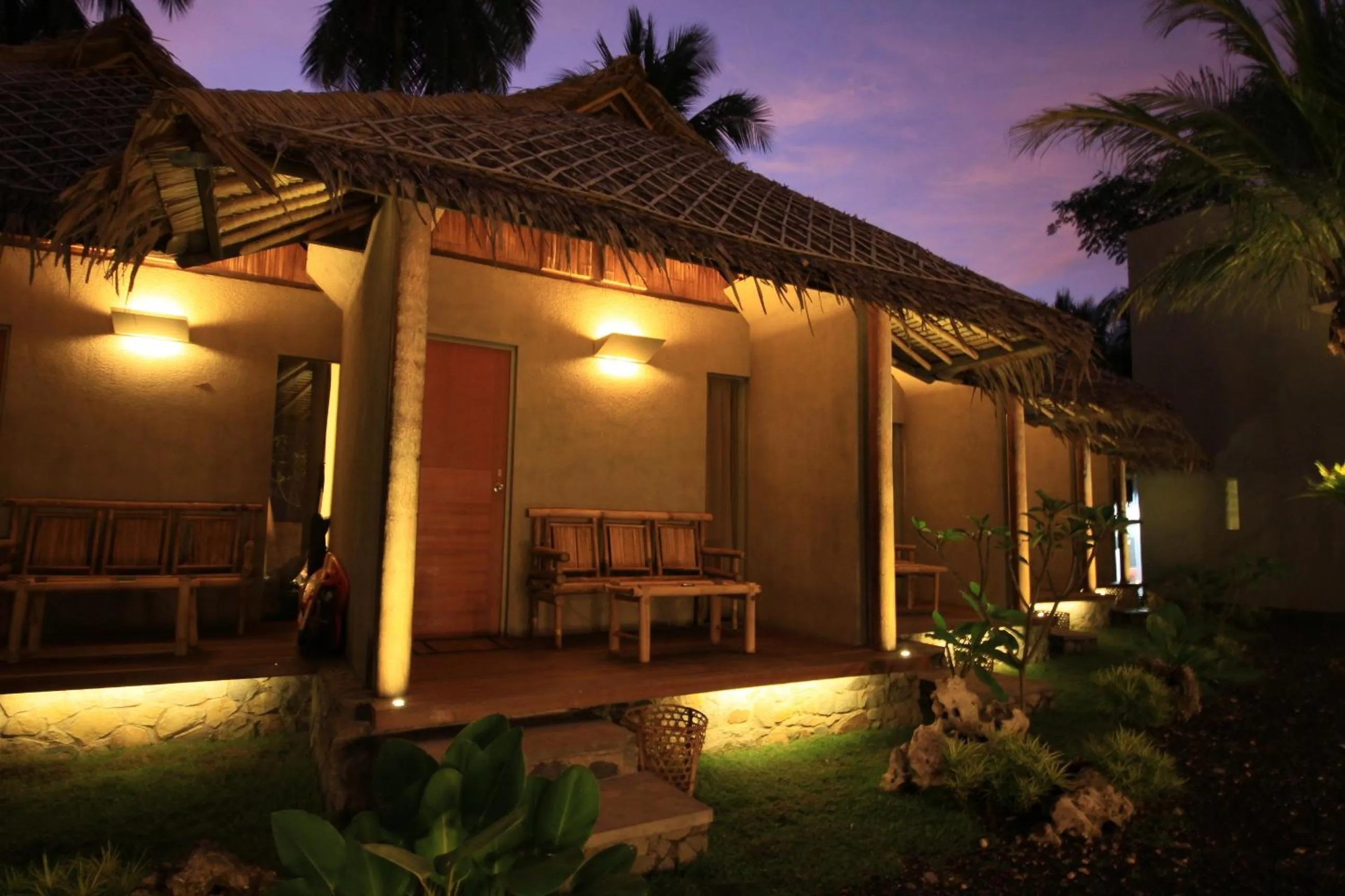 Balcony/Terrace in Bale Karang Cottages