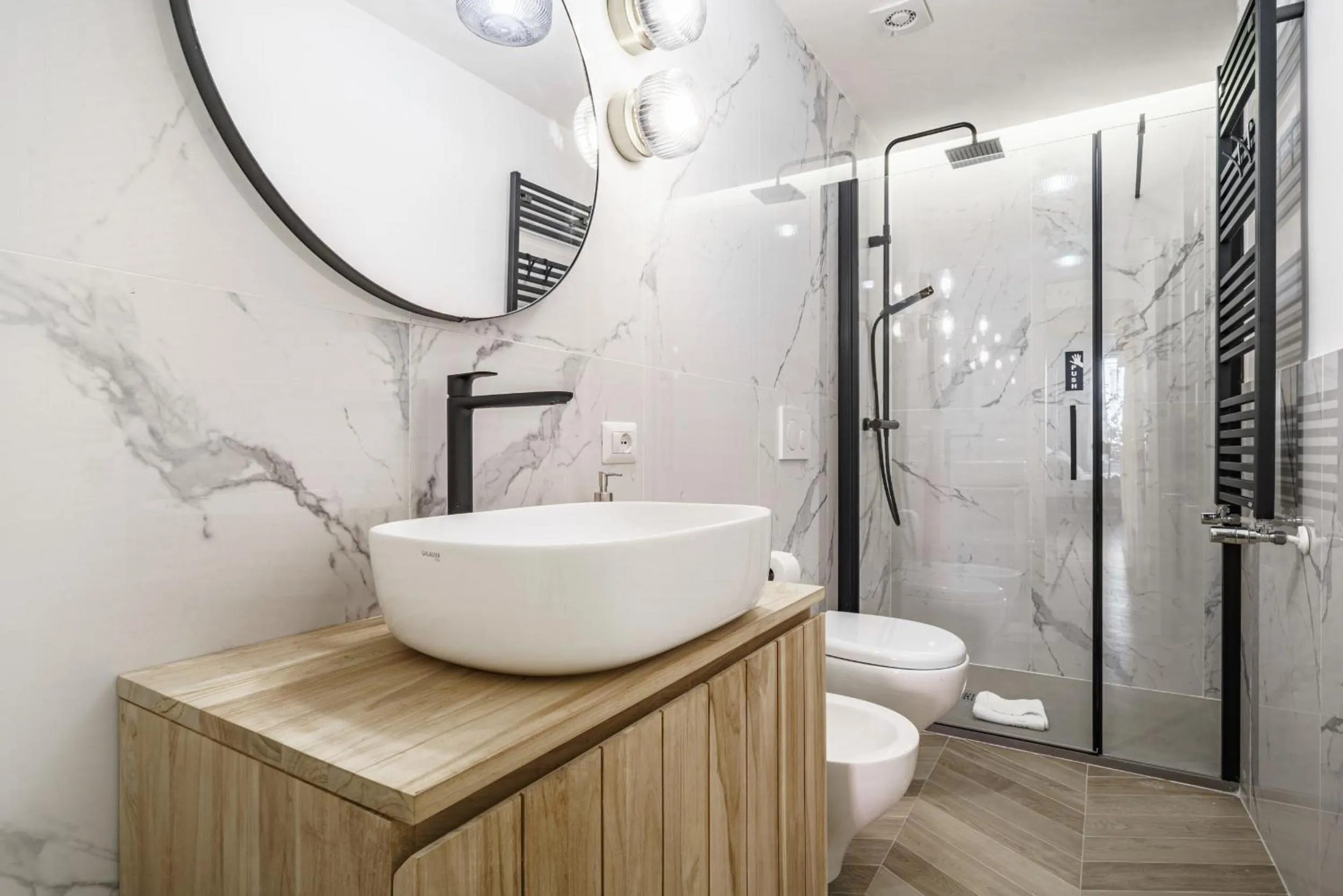 Bathroom in La Dolce Vita Ottaviano