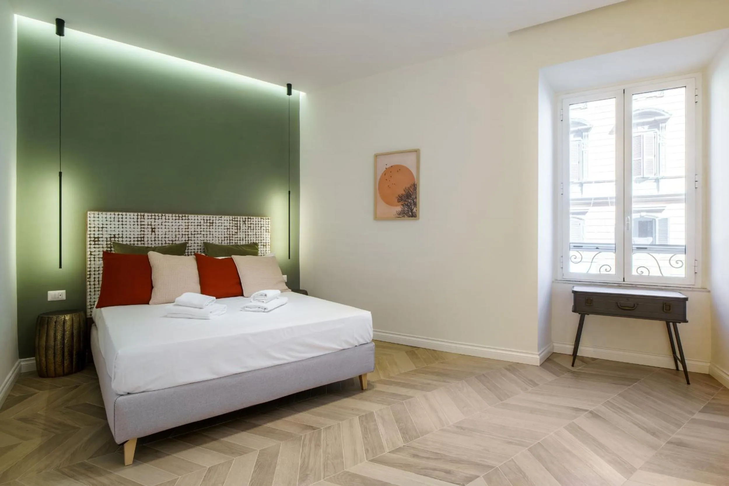 Bedroom, Bed in La Dolce Vita Ottaviano