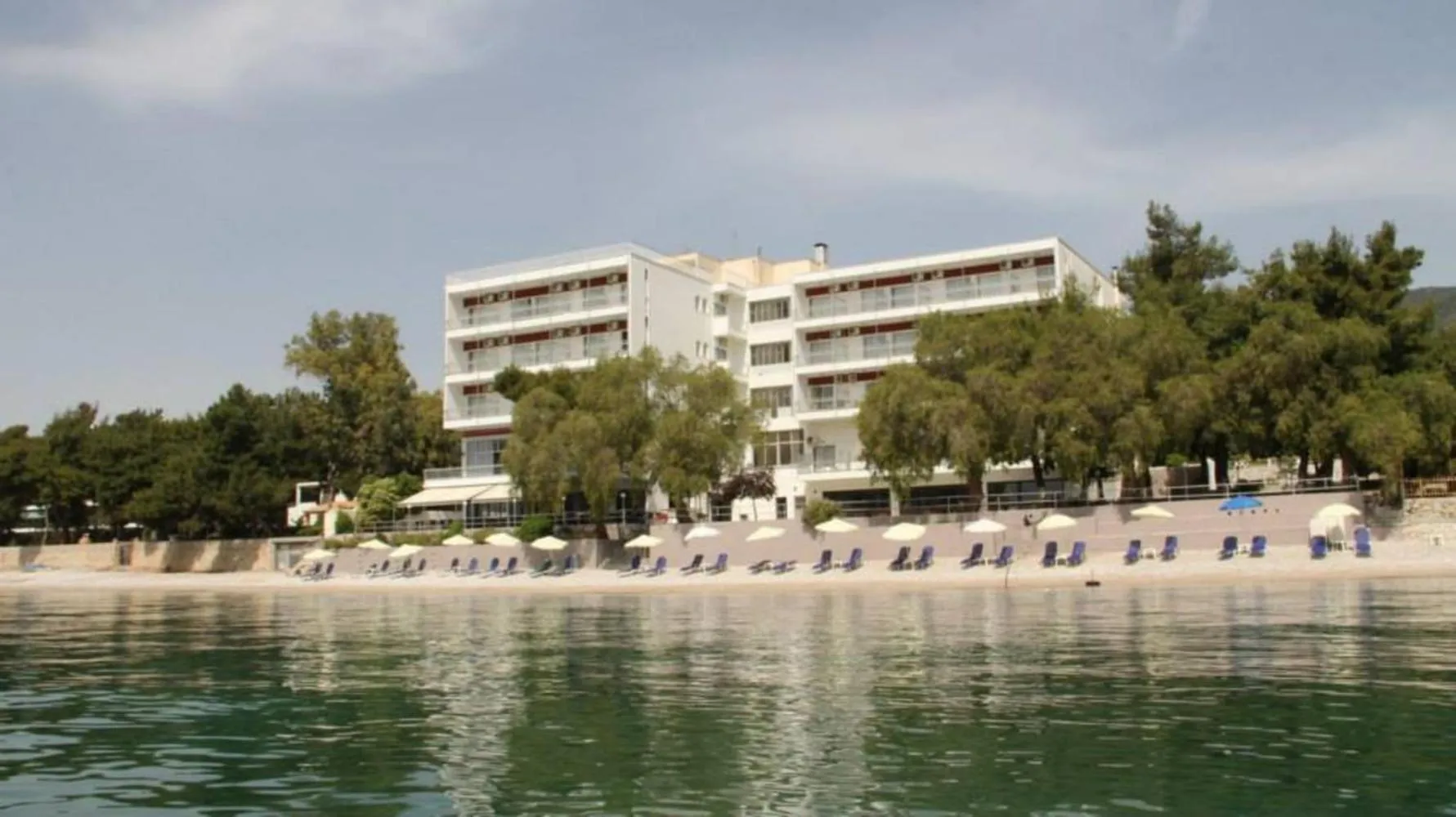 Property building in Siagas Beach Hotel