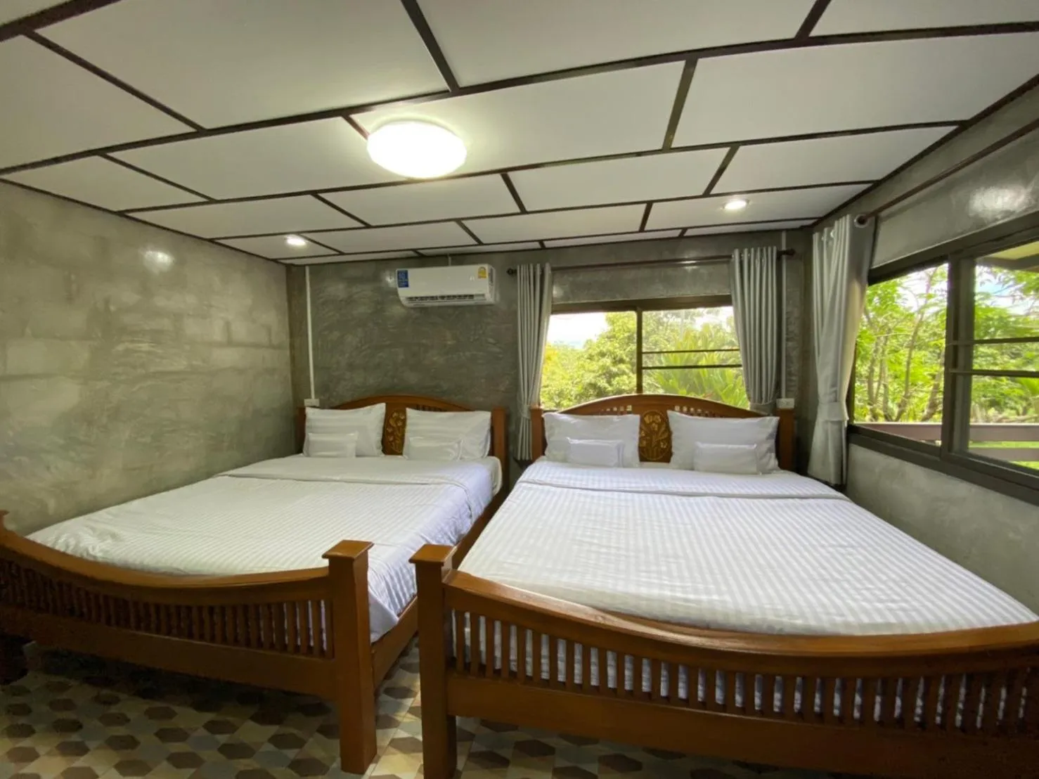 Bed in Pruksa View Homestay