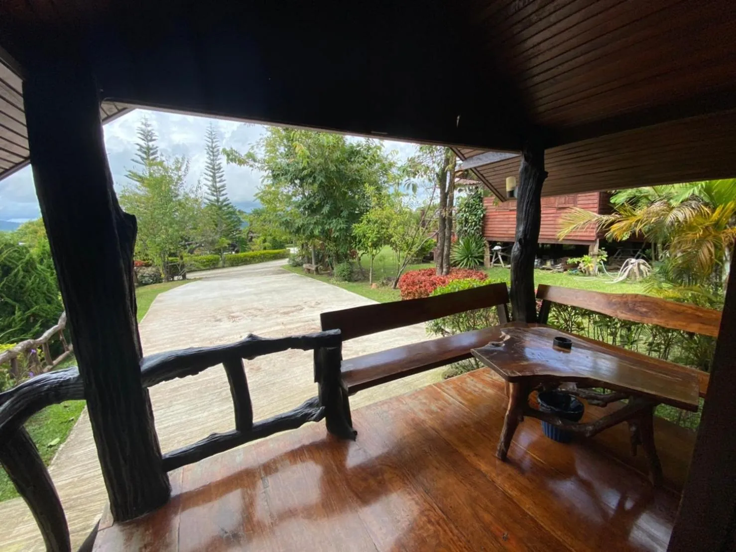 Balcony/Terrace in Pruksa View Homestay