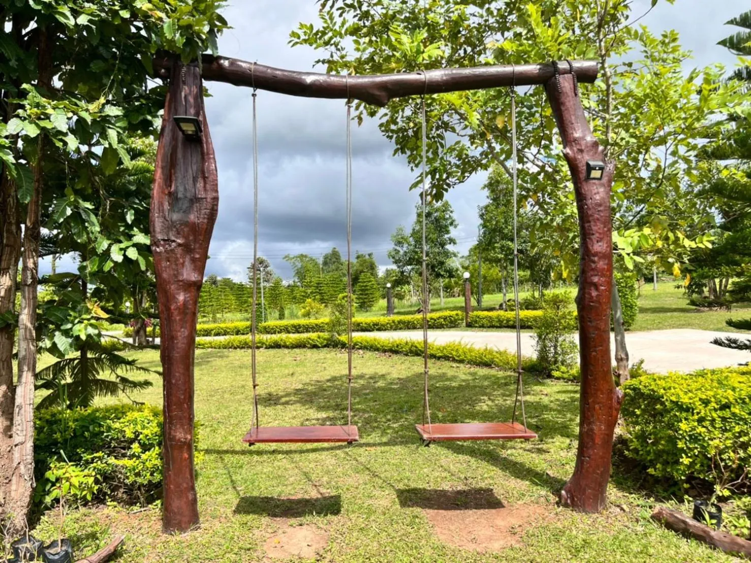 Garden in Pruksa View Homestay