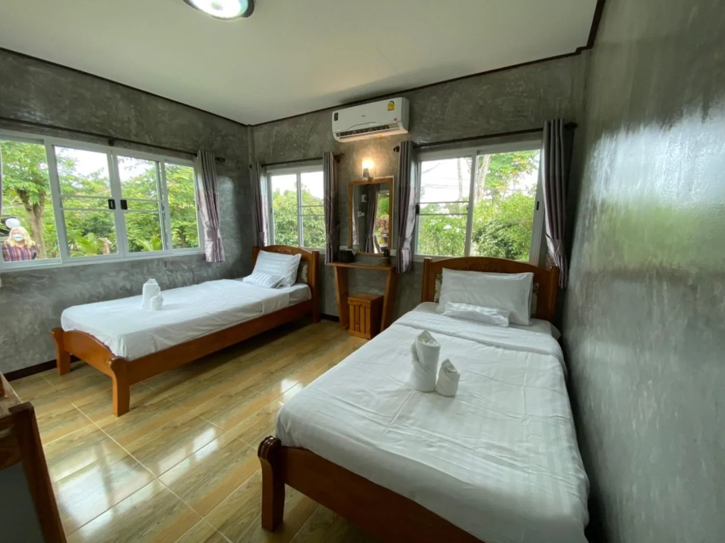 Photo of the whole room, Bed in Pruksa View Homestay