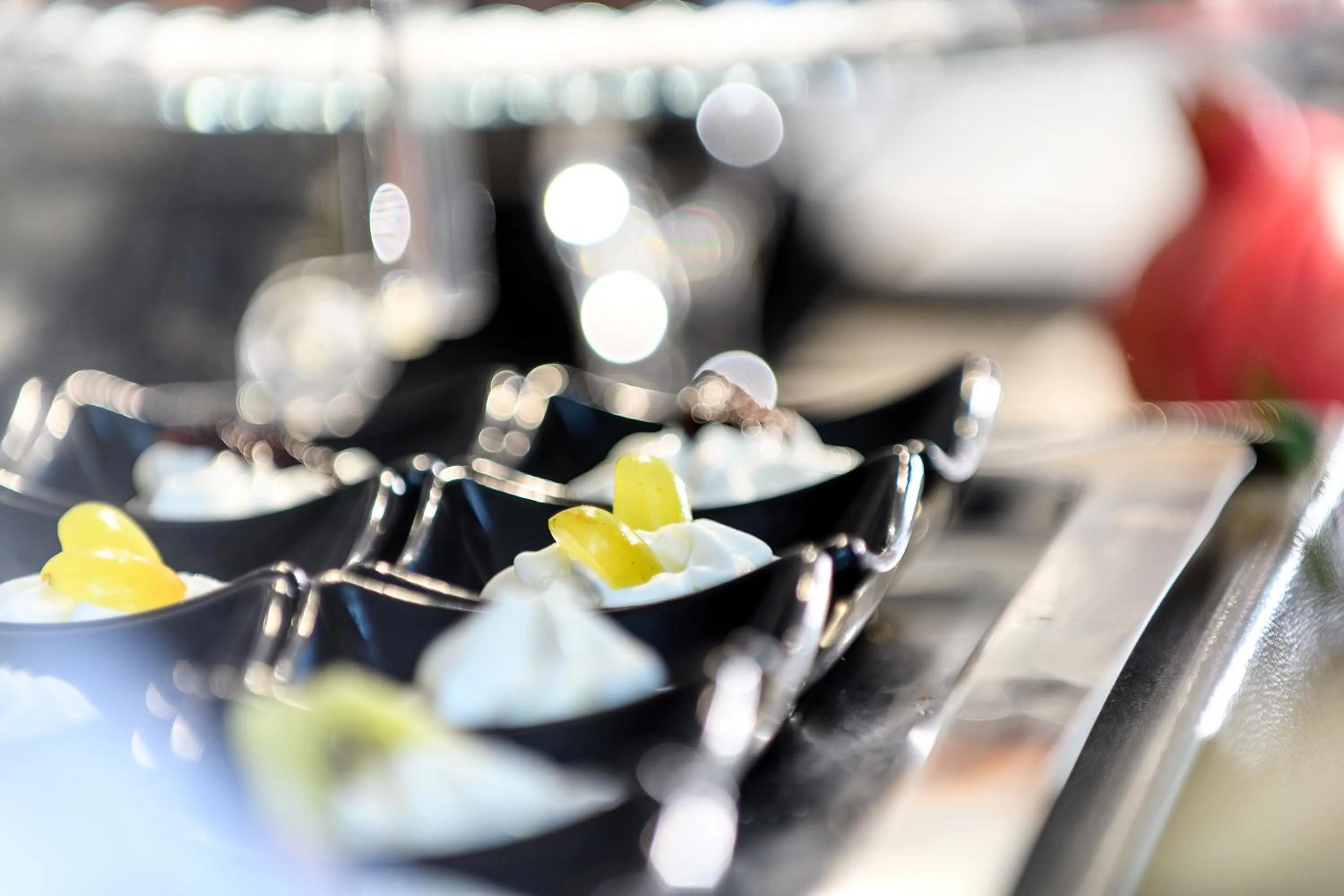 Continental breakfast in Gkeea Boutique Hotel