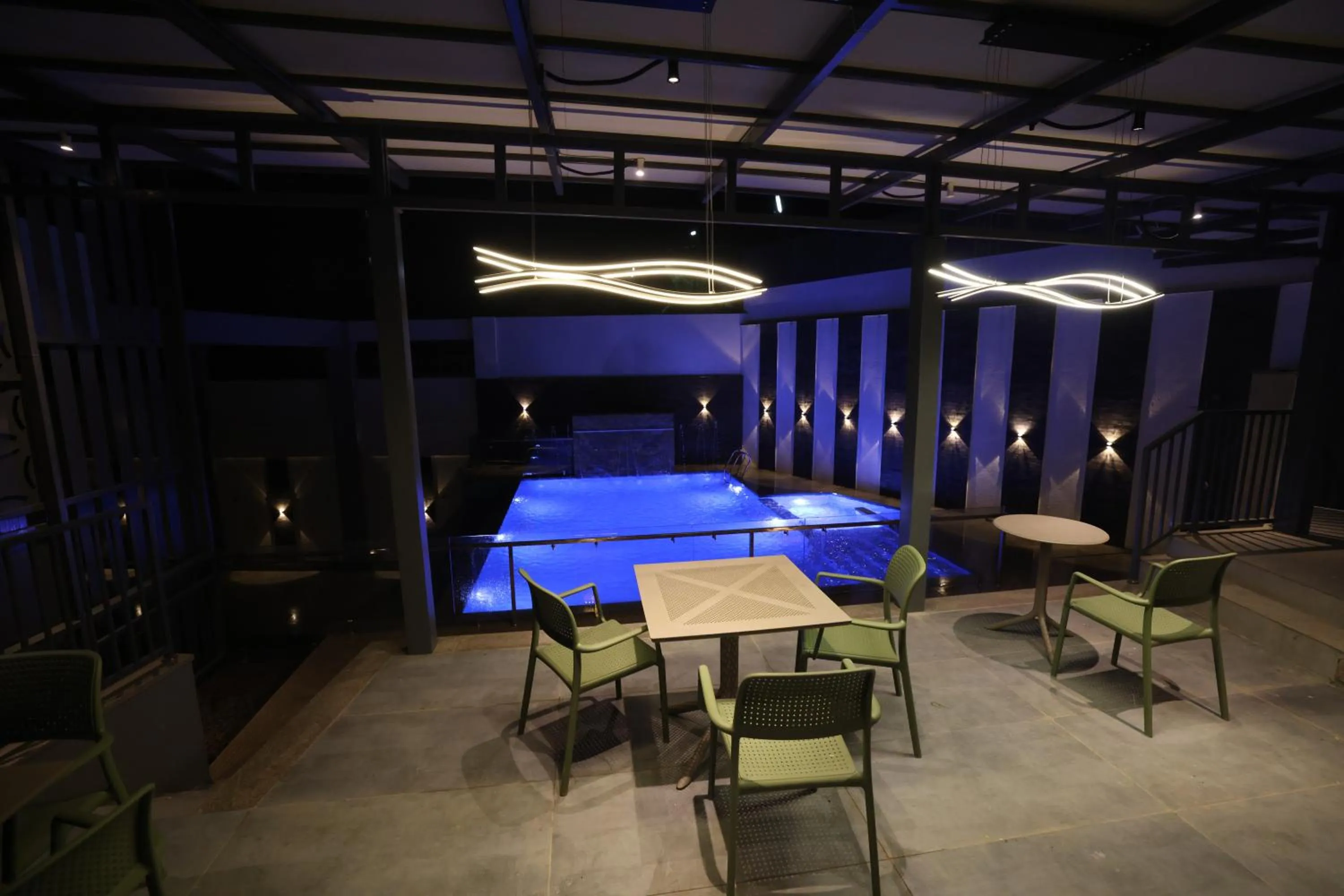 Swimming pool in AJ Grand Hotel