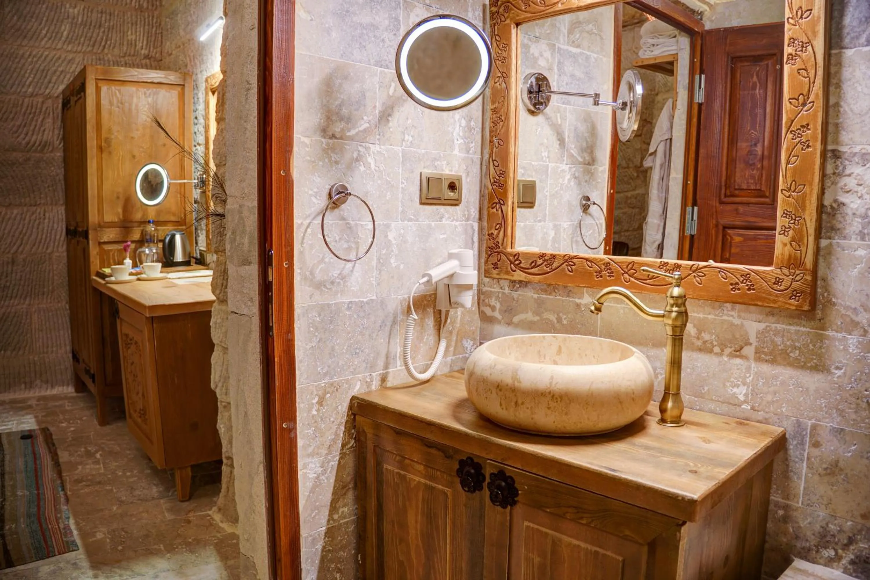 Bathroom in Aşk-ı Nare Cave Hotel Swimming Pool Hot & SPA