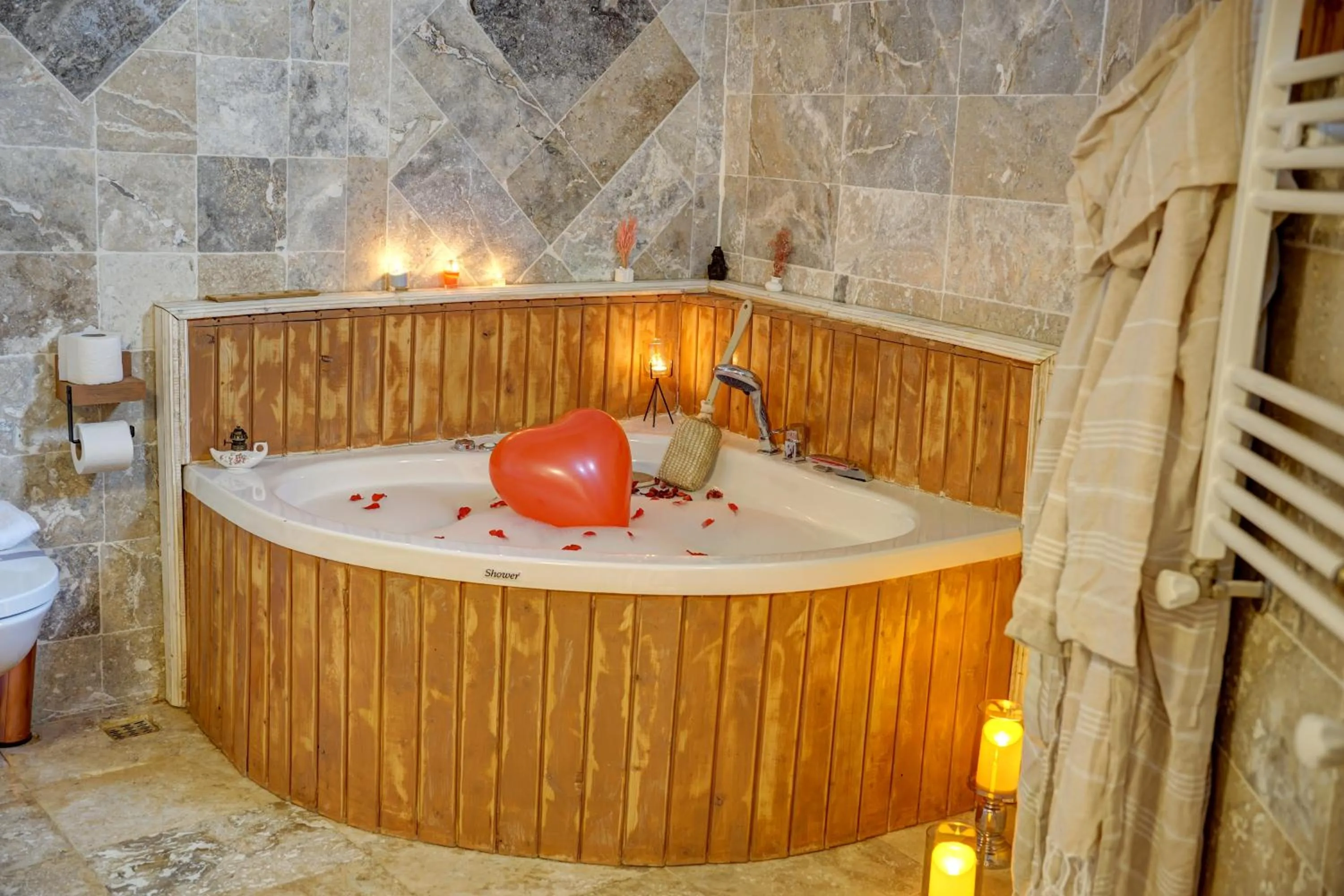 Bathroom in Aşk-ı Nare Cave Hotel Swimming Pool Hot & SPA