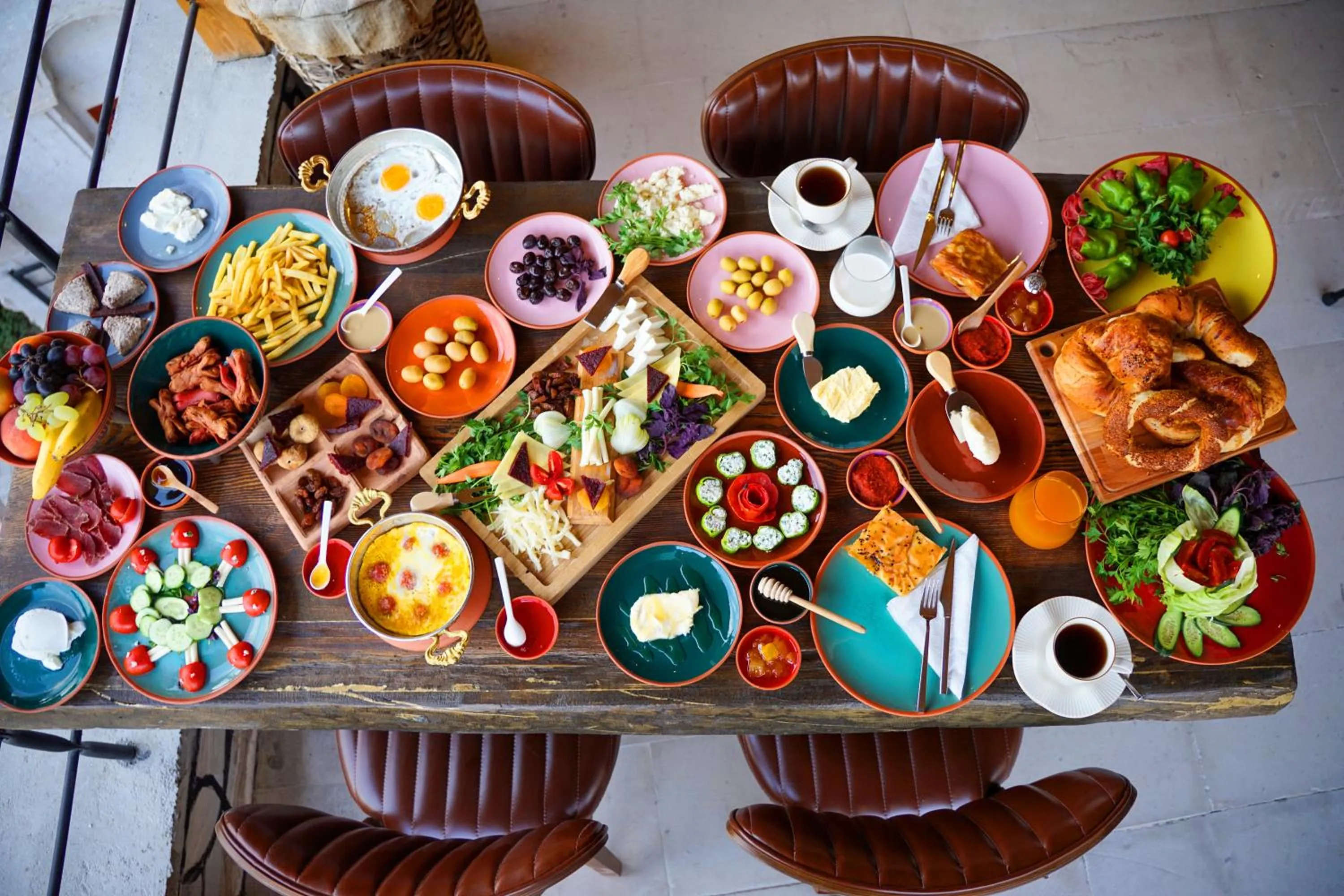 Breakfast in Aşk-ı Nare Cave Hotel Swimming Pool Hot & SPA