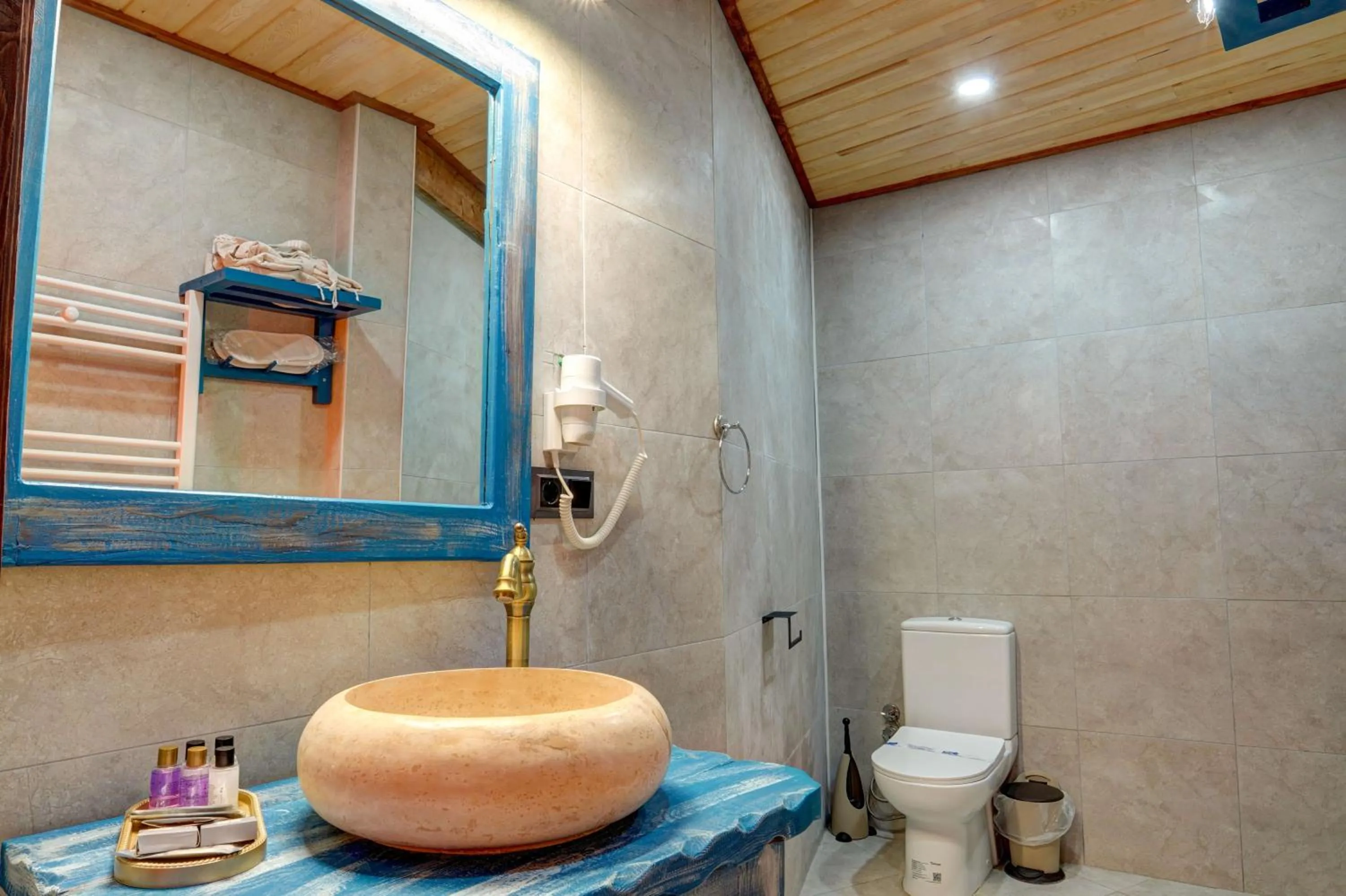 Bathroom in Aşk-ı Nare Cave Hotel Swimming Pool Hot & SPA